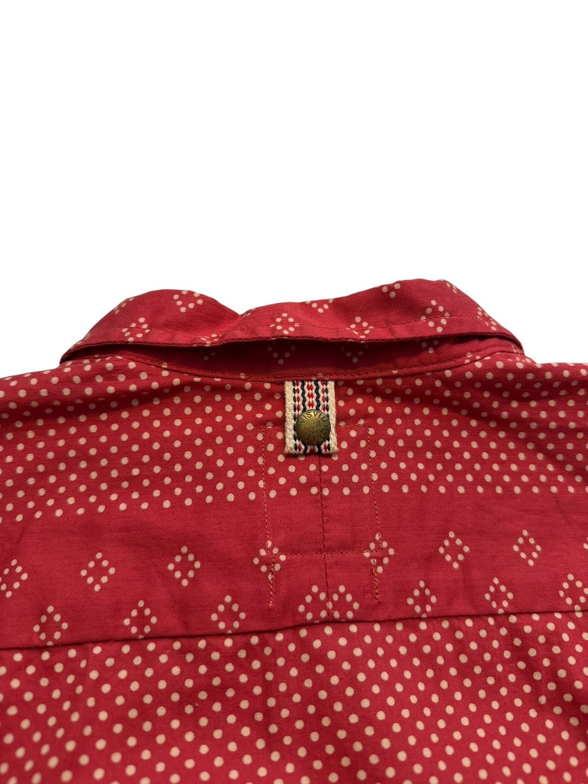 Visvim Sz1 Bandana Kerchief Red Shirt Tunic Size US S / EU 44-46 / 1 - 6 Thumbnail