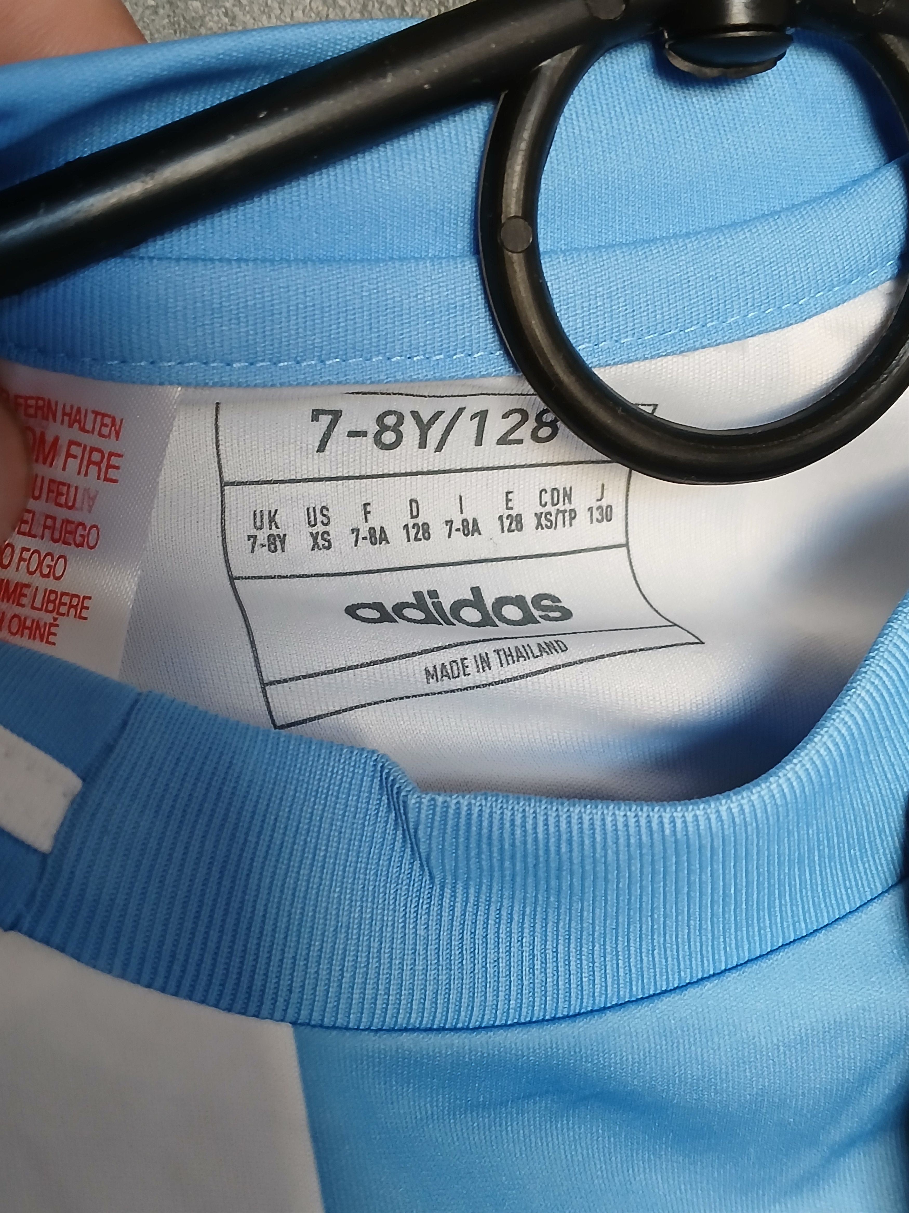 Adidas KIDS Argentina National Team 24/25 Home Football Jersey Size US XS / EU 42 / 0 - 9 Thumbnail