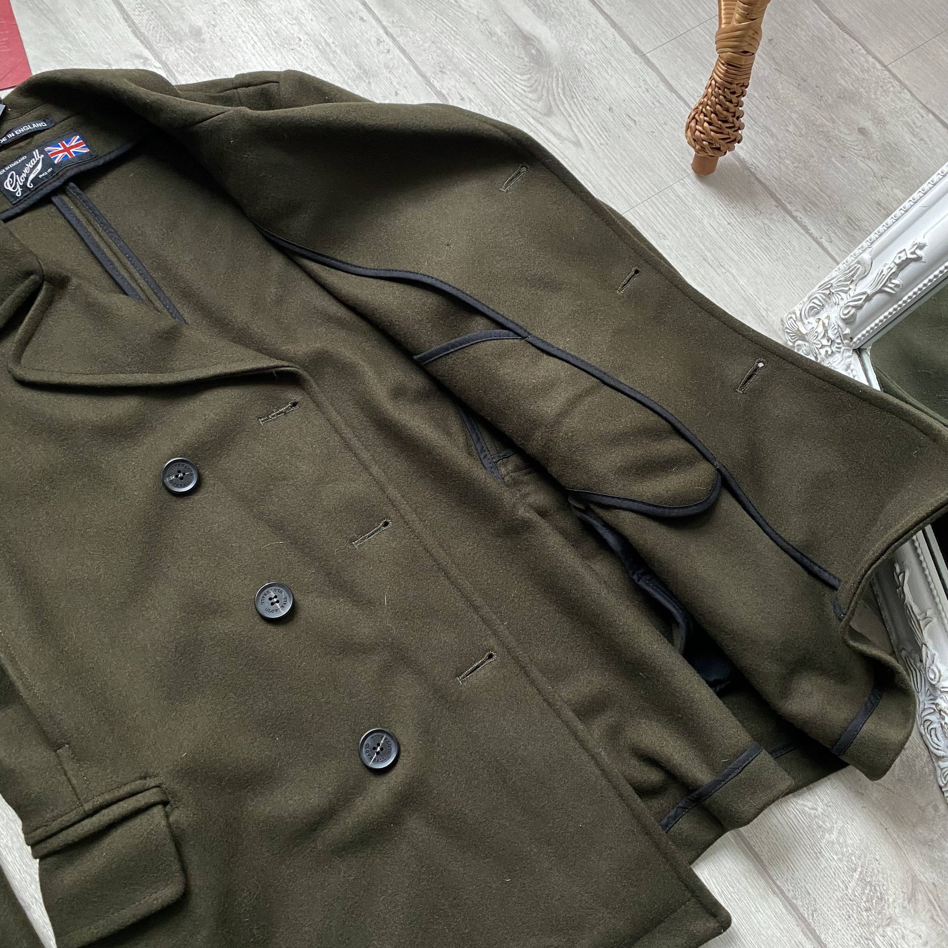 Gloverall RRP 600$ Gloverall Wool Double Coat made in england Size US M / EU 48-50 / 2 - 8 Thumbnail