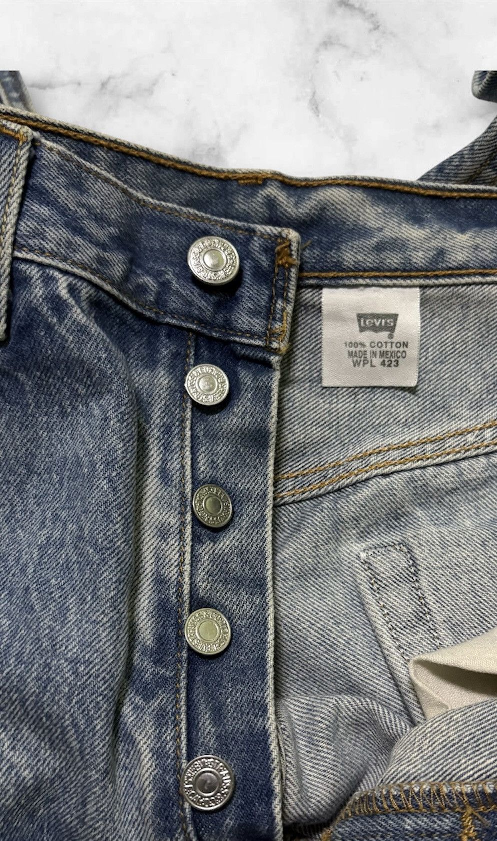 Levi's Vintage Clothing Levi’s Streetwear Jeans Vintage Denim Size US 32 / EU 48 - 15 Thumbnail