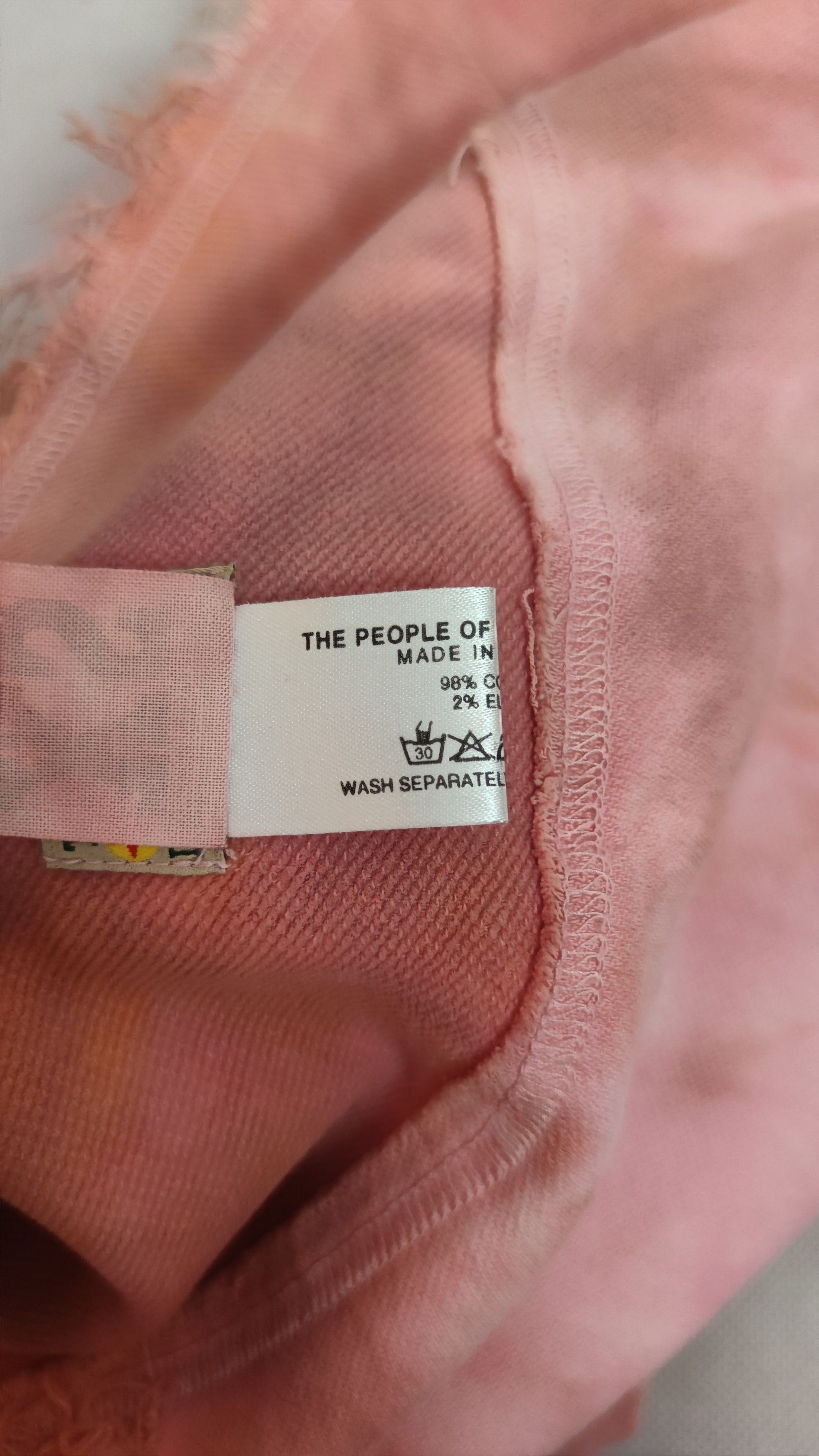 The People Of The Labyrinths Rare The People of the Labyrinths Pink Distressed skirt Size 24" / US 00 / IT 34 - 9 Thumbnail