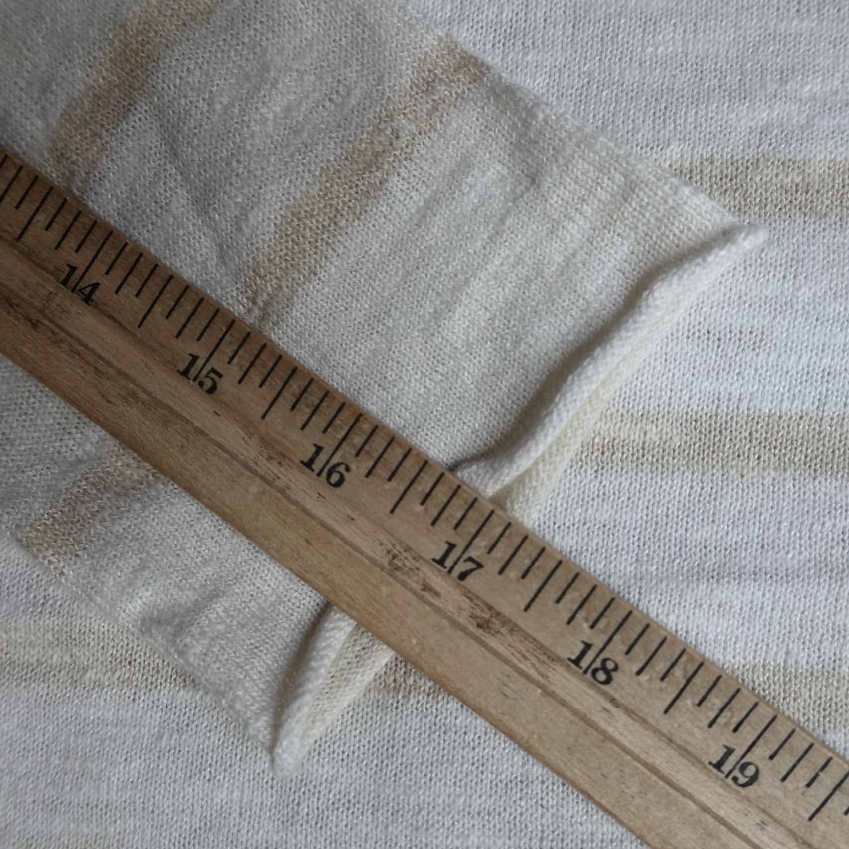 Eileen Fisher VINTAGE? No. Eileen Fisher Womens Sweater Large White Striped Organic Linen Cotton Size L / US 10 / IT 46 - 3 Thumbnail