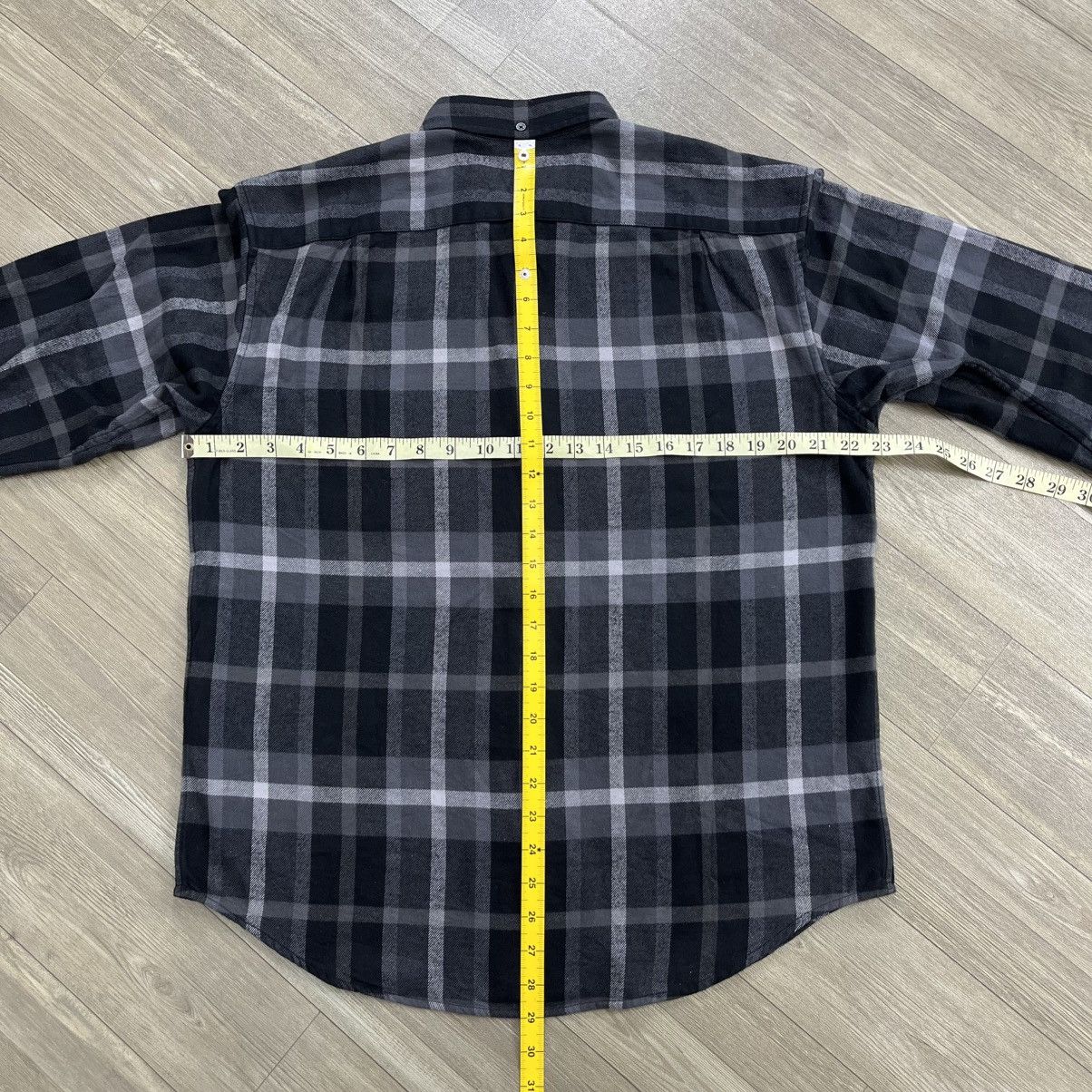 Supreme FW23 Supreme Plaid Black Grey Flannel Shirt Size US S / EU 44-46 / 1 - 19 Thumbnail