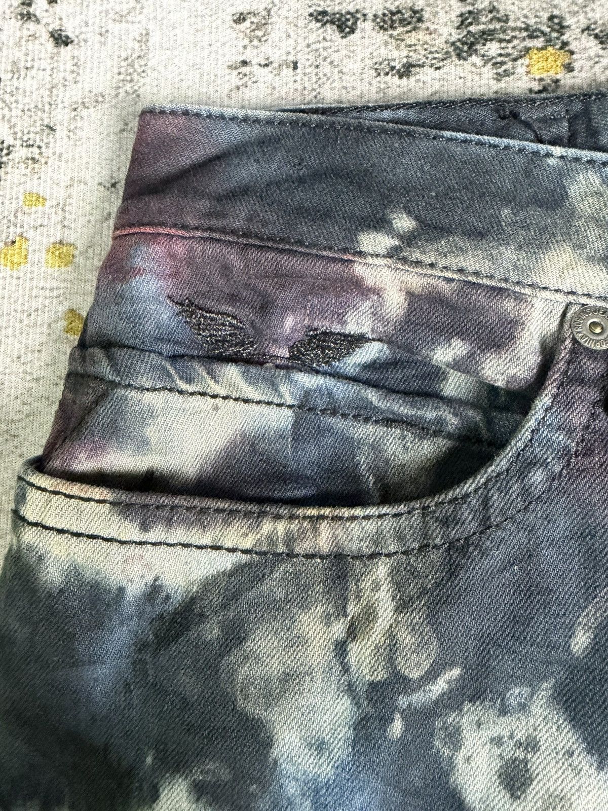 Robins Jeans Rare Robins Jean Acid Wash Jeans Size US 42 / EU 58 - 9 Thumbnail