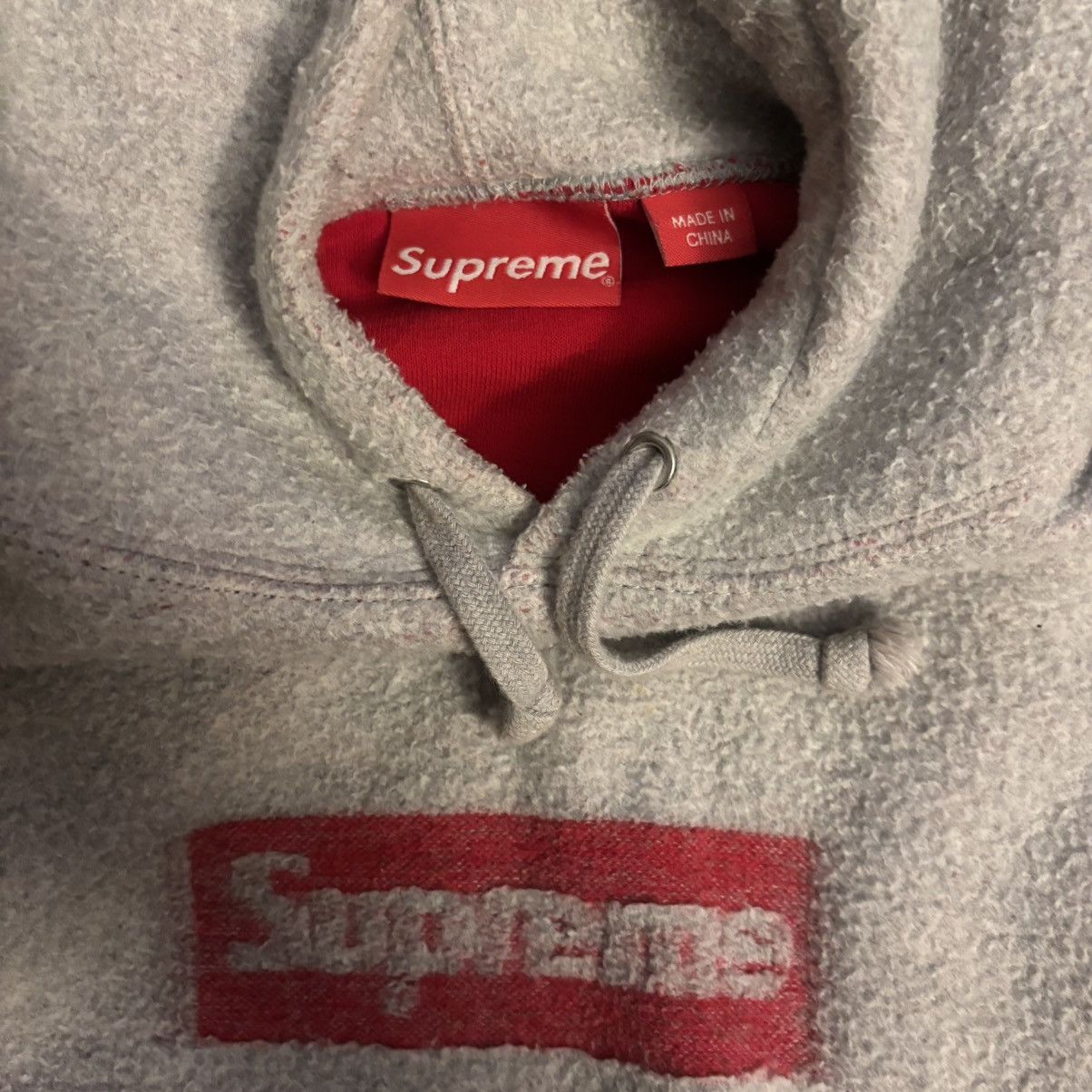 Supreme Supreme Inside Out Box Logo Grey Hooded Sweatshirt Size US S / EU 44-46 / 1 - 3 Thumbnail