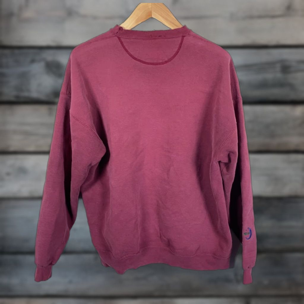 Soffe VINTAGE Soffe Sweatshirt Golf Distressed 2XL Dark Red Heavyweight Crewneck Men/Adult Regular 90s Embroidered Graphic Print Size US XXL / EU 58 / 5 - 1 Thumbnail