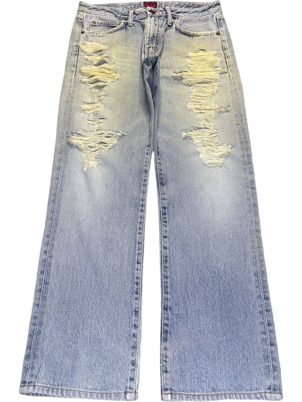 Edwin × Japanese Brand Vintage Japanese Edwin 503 Low Rize Mud Wash Loose Jeans Size US 32 / EU 48 - 1 Thumbnail