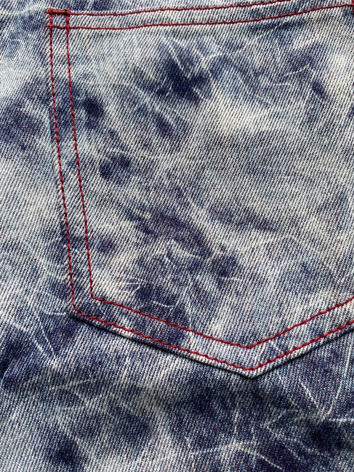 Japanese Brand × Le Grande Bleu (L.G.B.) × Yasuyuki Ishii Japanese badee flared blue bleached denim Size US 28 / EU 44 - 9 Thumbnail