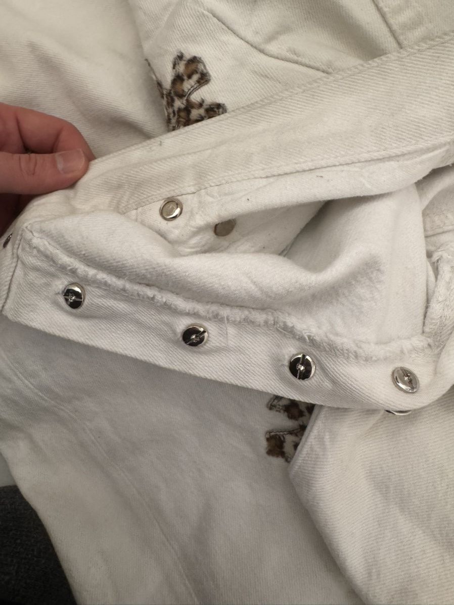 Chrome Hearts Chrome hearts cheetah patch jeans Size US 33 - 18 Thumbnail