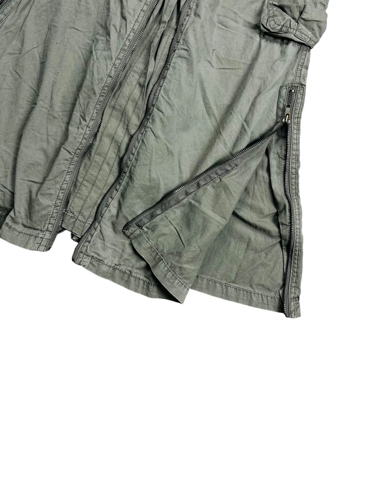 If Six Was Nine 2000s GOA - Apocalypse Style Cargo Skirt Size 29" - 5 Thumbnail