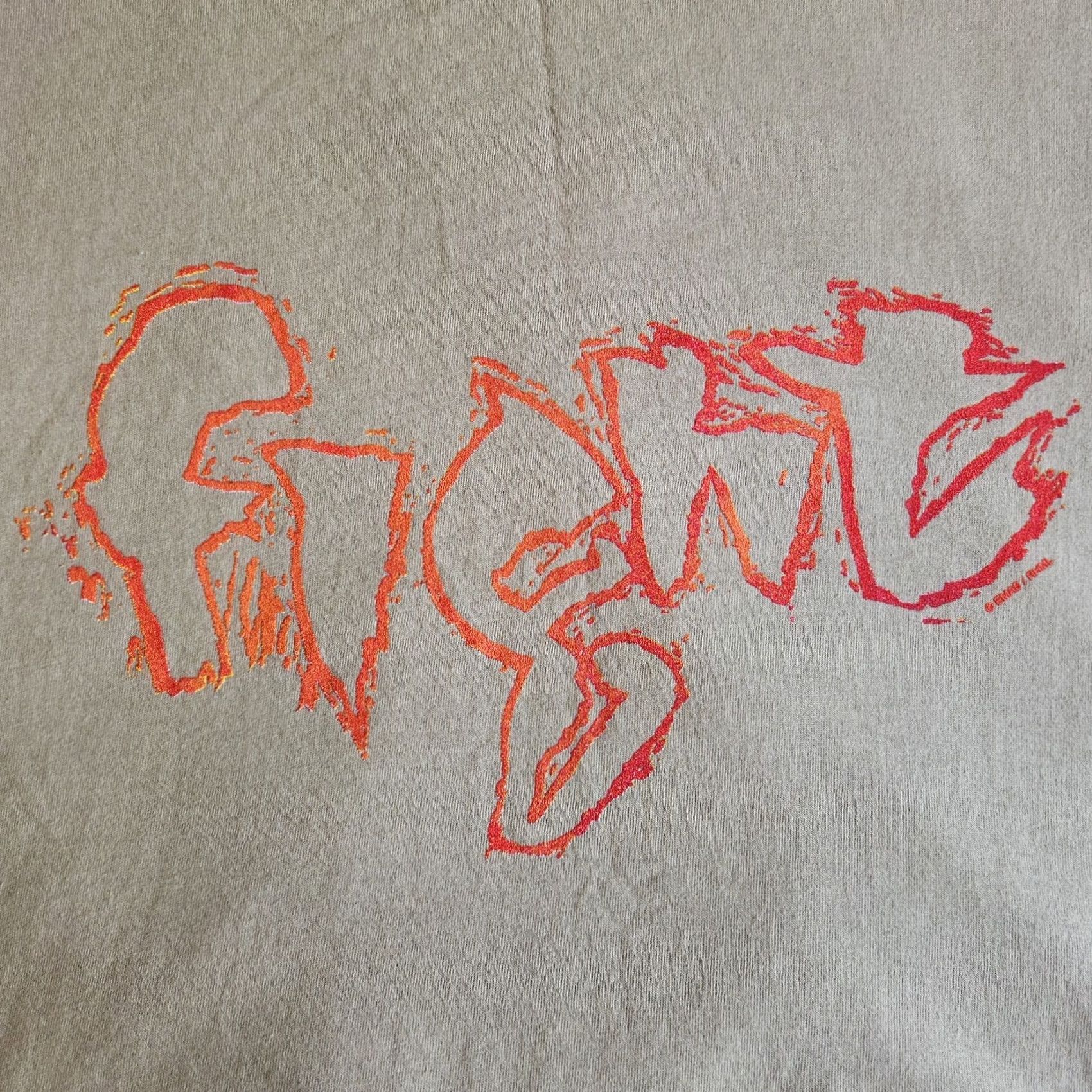 Vintage VINTAGE Rob Halford Fight A Small Deadly Space Tour 1995 Signed XL T-Shirt Men Brown Cotton Crew Neck Short Sleeve Space Band Tee Size US XL / EU 56 / 4 - 7 Thumbnail