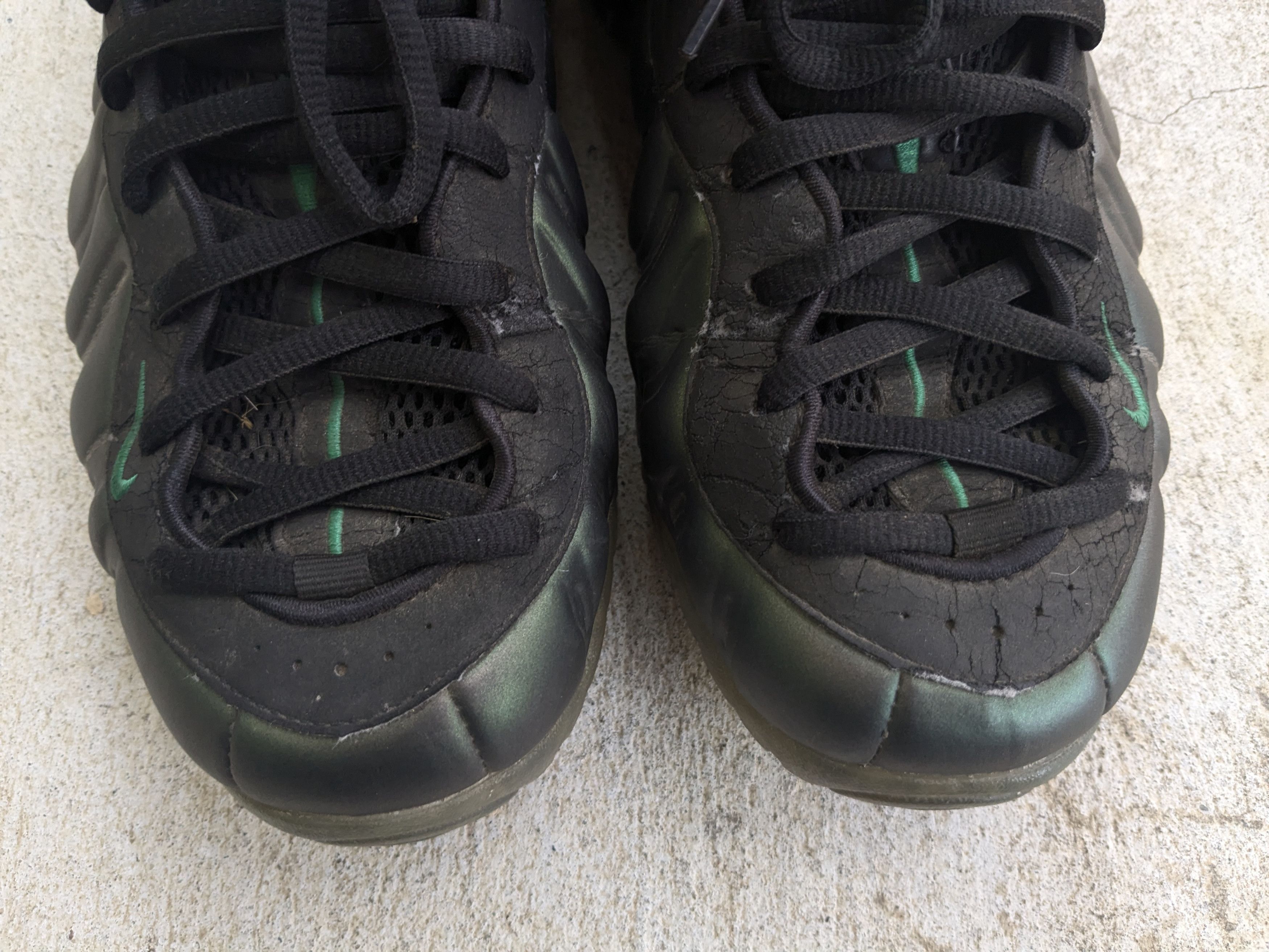 Nike Nike Air FOAMPOSITE PRO Pine Green 624041-301 9 Size US 9 / EU 42 - 3 Thumbnail