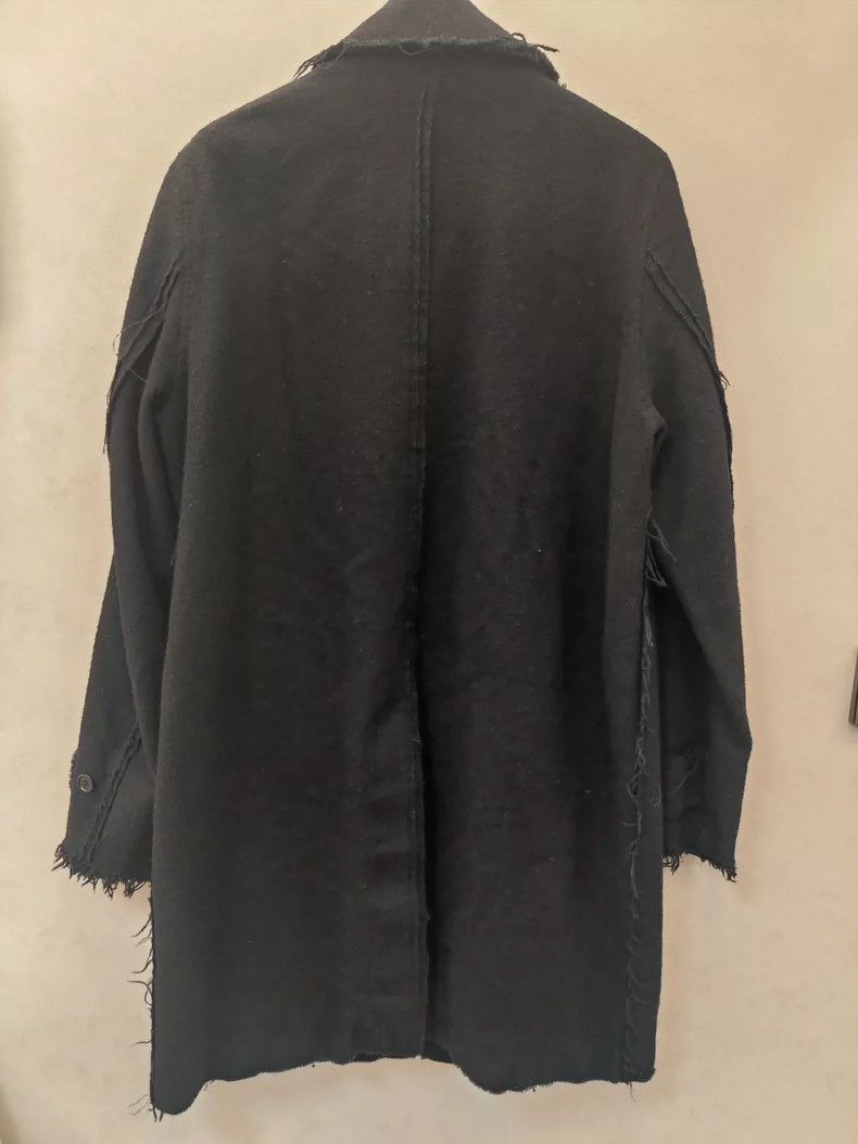 Undercover UNDERCOVER Wool coat with black fringe coat 2505-Nextarrow Size US M / EU 48-50 / 2 - 3 Thumbnail