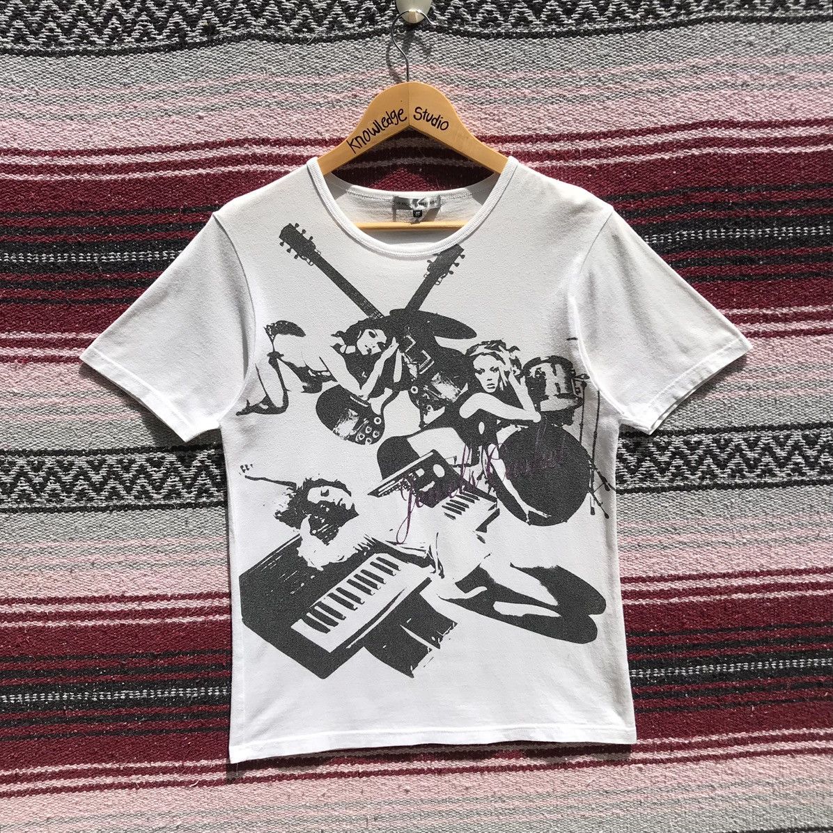 Michel Klein Vintage MK. Michel Klein Homme Tee Michel Klein Music Girl Size S / US 4 / IT 40 - 1 Thumbnail