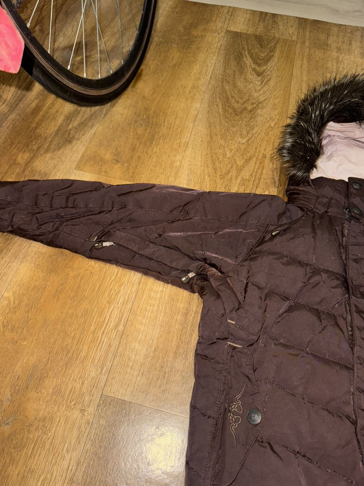 The North Face RARE SKI THE NORTH FACE BROWN MULTIPOCKET DOWN PUFFER JACKET Size XS / US 0-2 / IT 36-38 - 4 Thumbnail