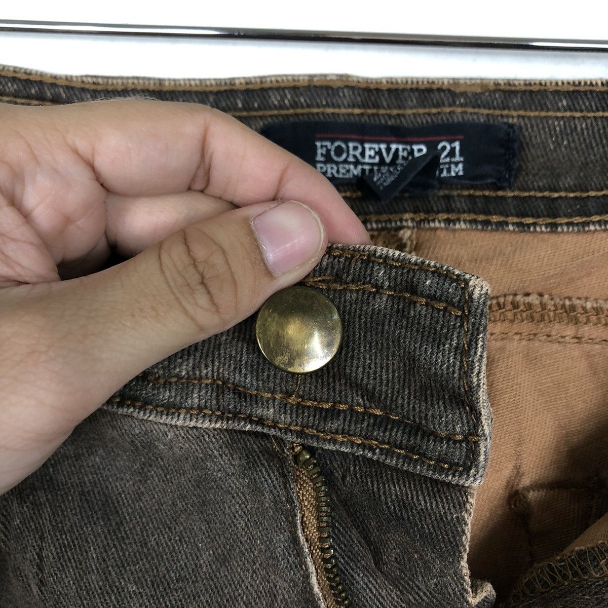 Japanese Brand 🔥RARE SKINNH FIT DISTRESSED DENIM JEANS FOREVER 21 JAPAN Size US 30 / EU 46 - 12 Thumbnail