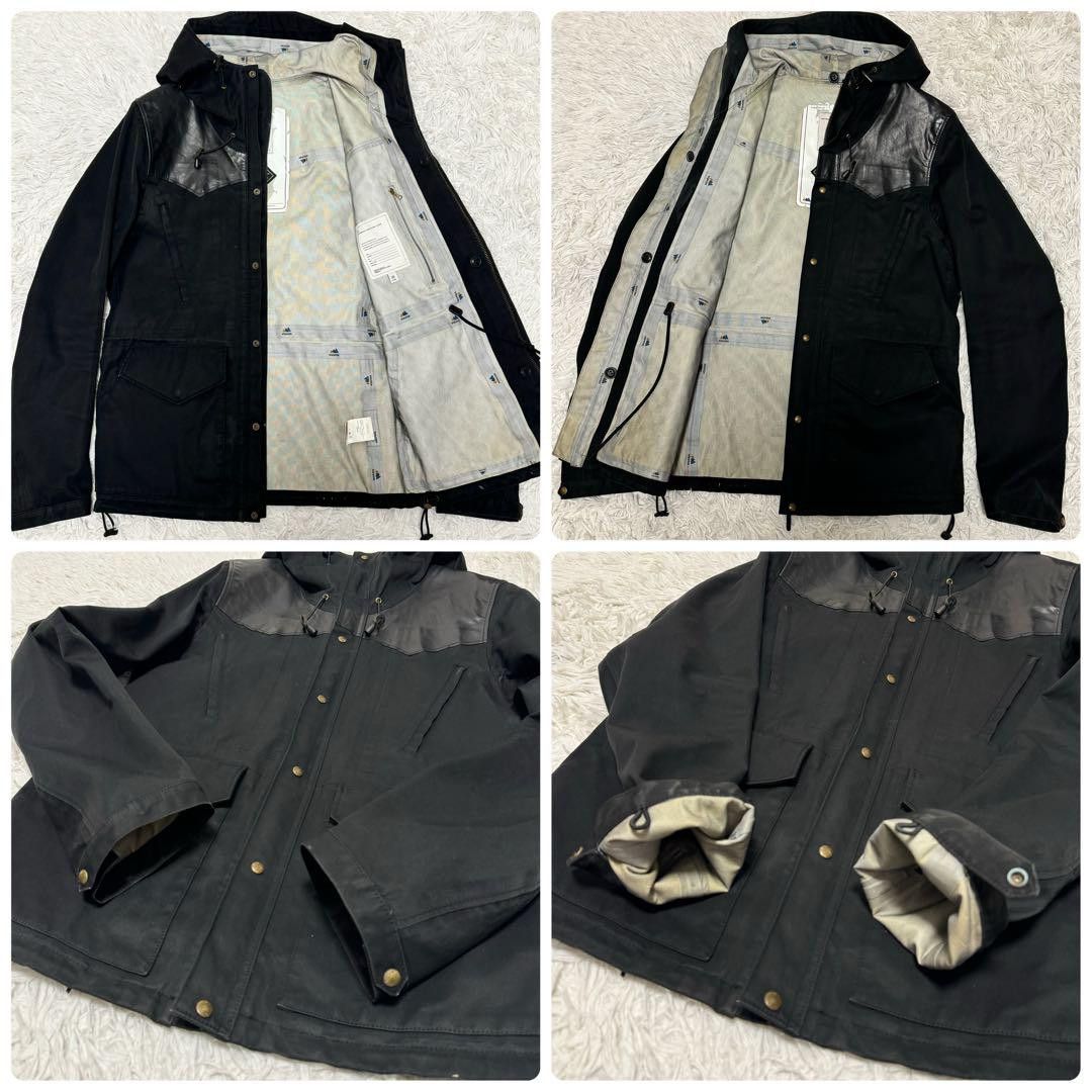 Visvim Gore-Tex Leather Hooded Military Jacket Size US M / EU 48-50 / 2 - 7 Thumbnail
