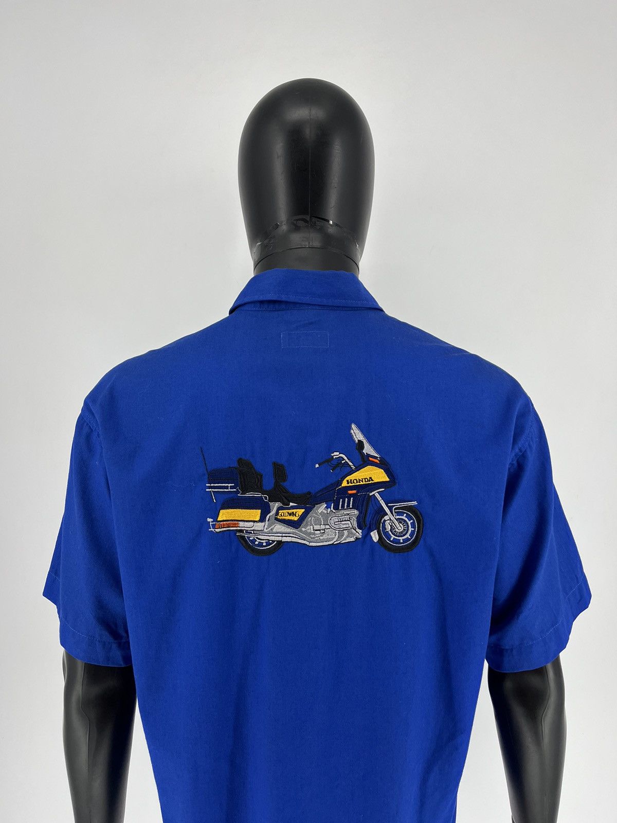 Honda × Japanese Brand Vintage Y2K Honda Button Up Shirt Big Logo Size US L / EU 52-54 / 3 - 1 Thumbnail