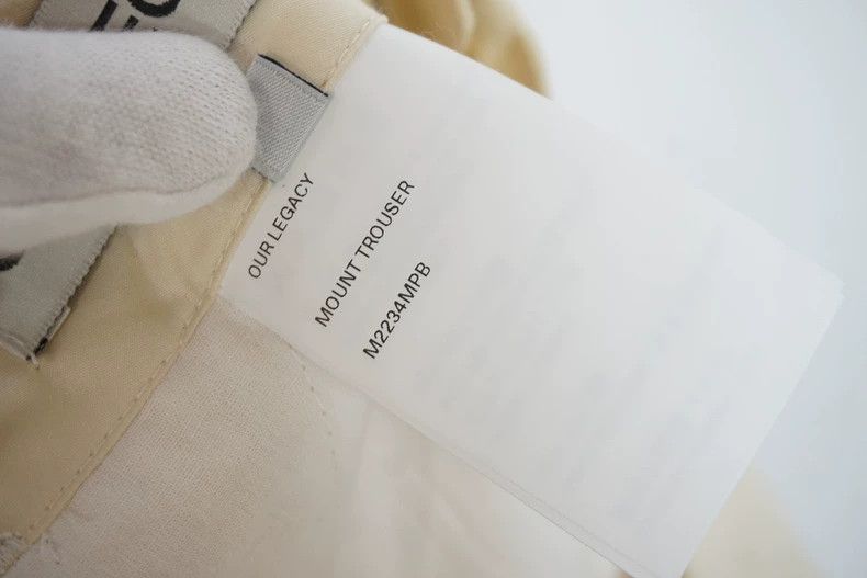 Our Legacy Our LegacyBeige loose pocket trousers 23SS Size US 28 / EU 44 - 6 Thumbnail