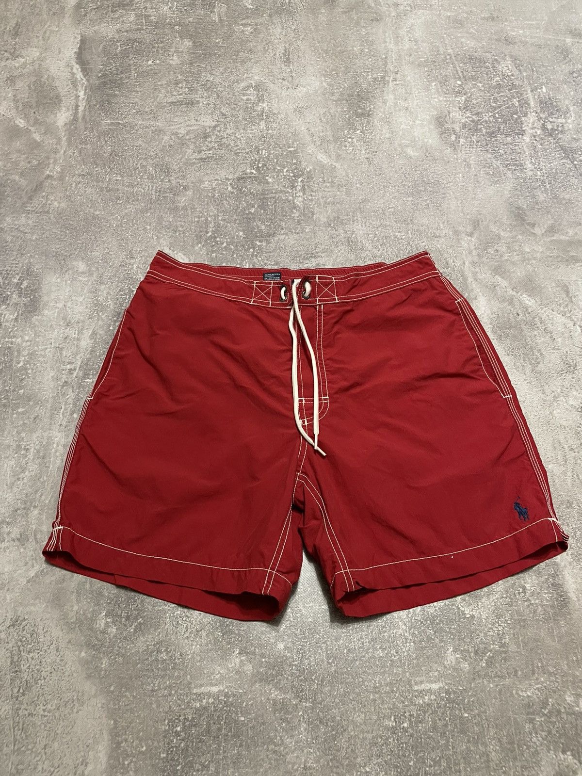 Polo Ralph Lauren × Vintage Vintage Polo Ralph Lauren Nylon Shorts Y2K Size US 30 / EU 46 - 1 Thumbnail