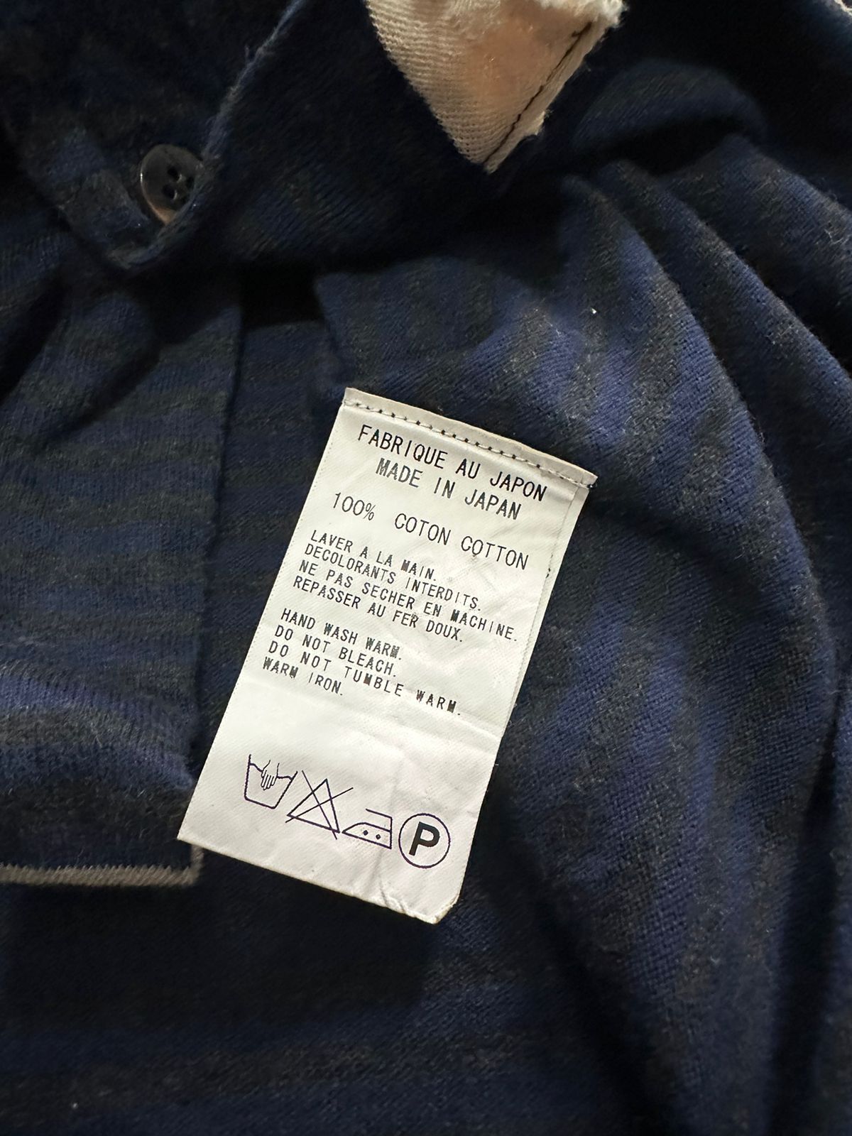 Yohji Yamamoto 🔥Ys Yohji Yamamoto Asymmetric Cotton Shirt distressed Hem Size US S / EU 44-46 / 1 - 12 Thumbnail