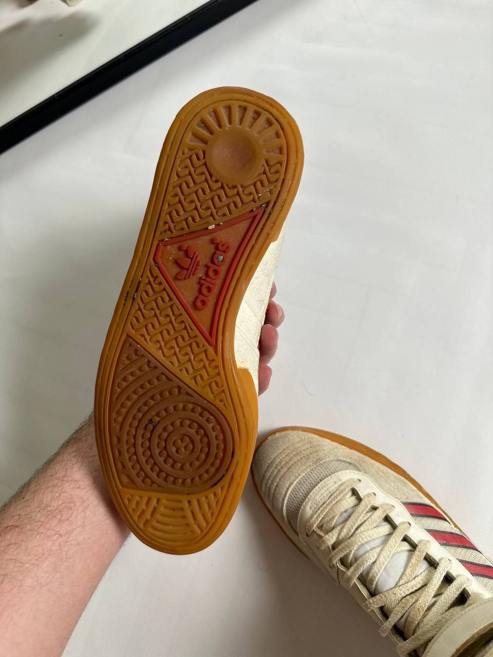 Adidas 70/80s Rare Adidas Made In West Germany High Shoes Size US 8 / EU 41 - 11 Thumbnail