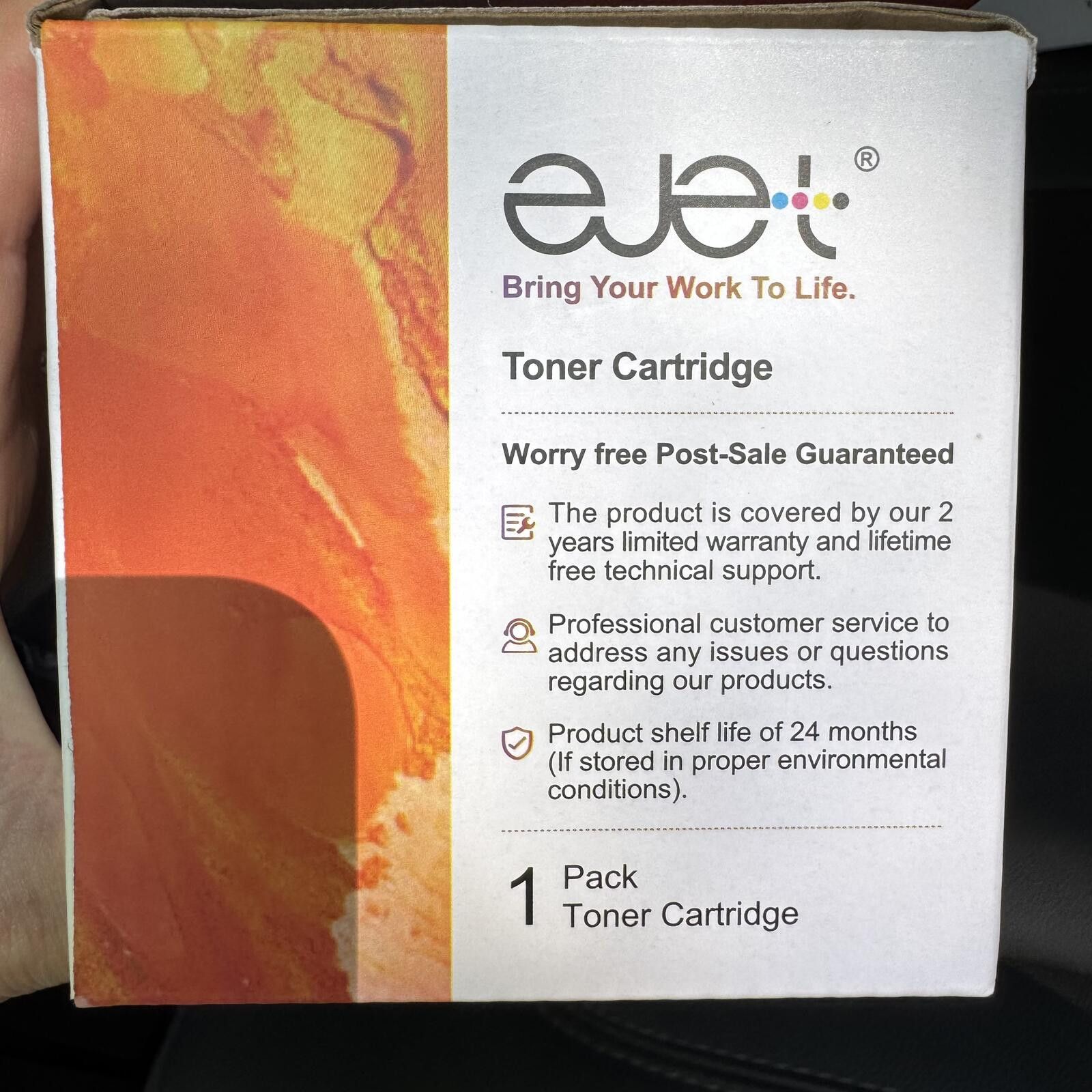 Other EJET Laser Toner Cartridge CRG-046 BK Black Replacement Size ONE SIZE - 4 Thumbnail