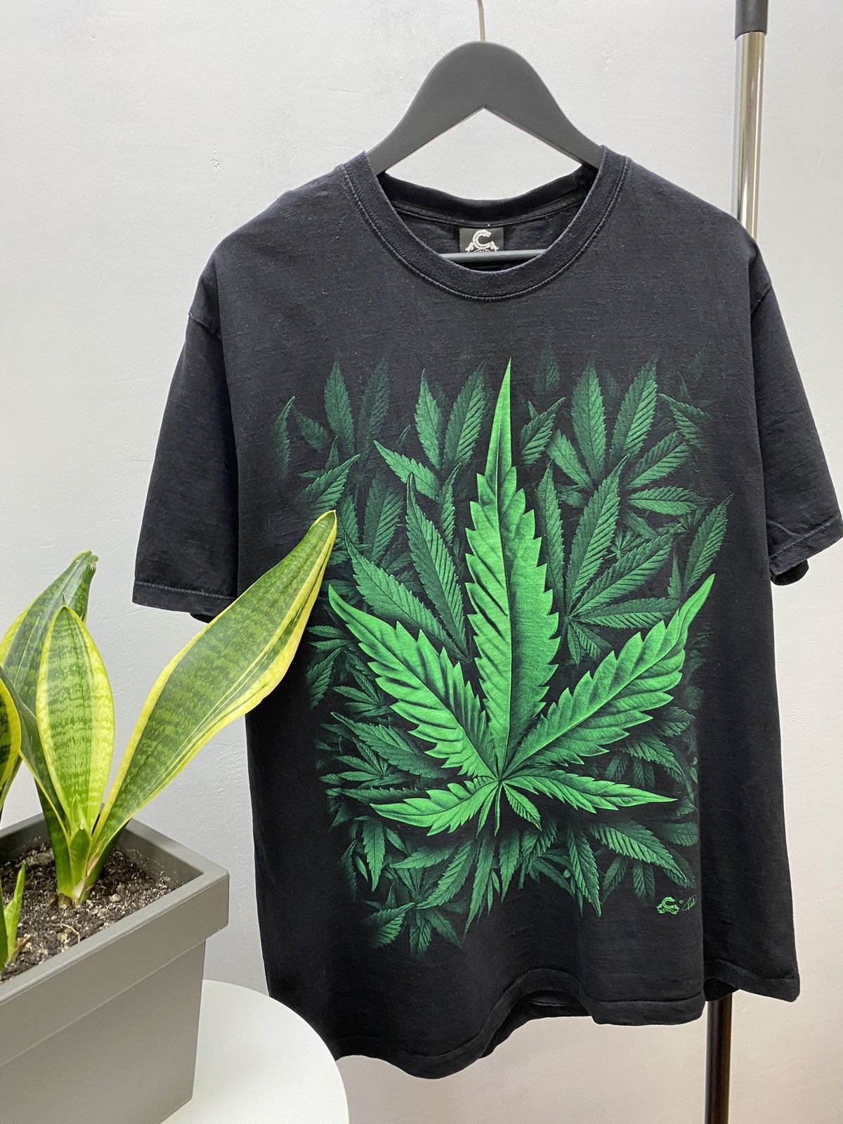 Band Tees × Vintage Caballo Vintage Rare Cannabis Weed Graphic T- Shirt Size XL Size US XL / EU 56 / 4 - 6 Thumbnail