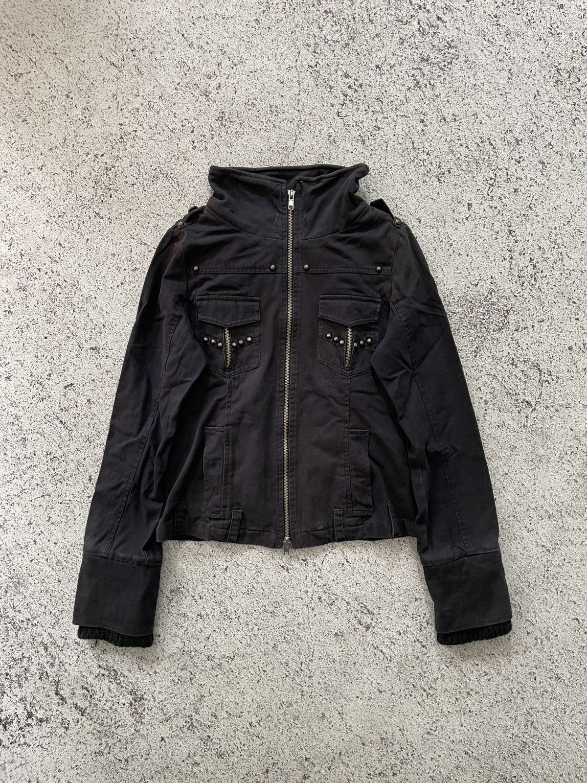 Other 2000s Lil Mar B - Napoleon Style Double Zipper Vkei Jacket Size US S / EU 44-46 / 1 - 3 Thumbnail