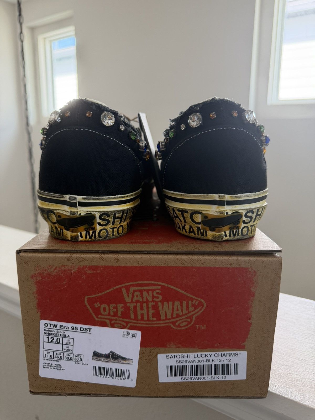 Satoshi Nakamoto Lucky Charms Vans OTW Era 95 - Size 12
