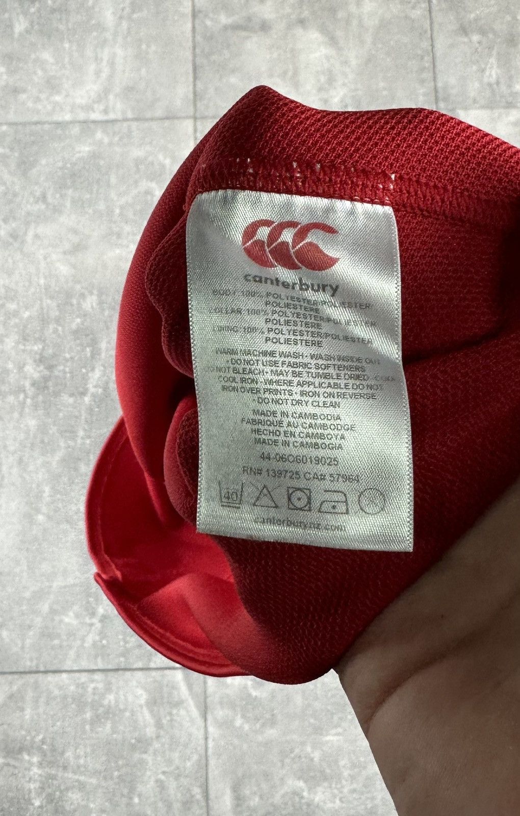 Canterbury of New Zealand Canterbury British 2017 British Irish Lions Home Jersey Size US XL / EU 56 / 4 - 8 Thumbnail