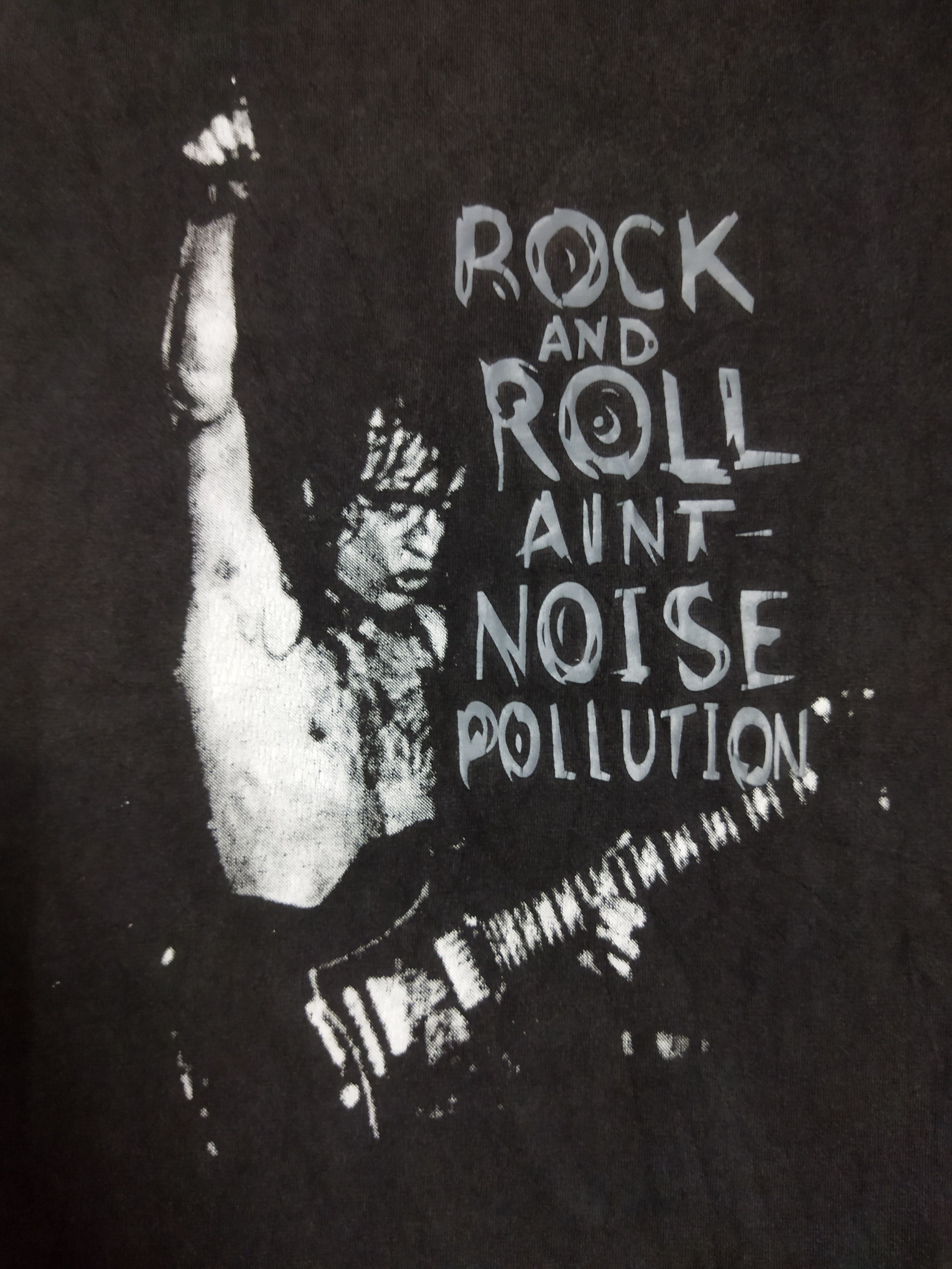 Band Tees ACDC Rock And Roll Aint Nosie Pollution Tee Size US S / EU 44-46 / 1 - 3 Thumbnail