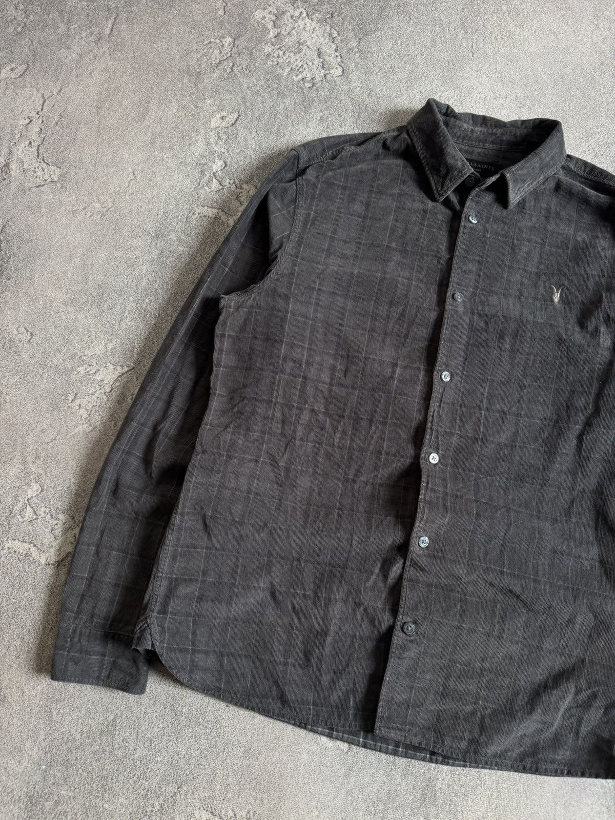 Allsaints Allsaints L size ENO LS shirt button up long sleeve corduroy Size US L / EU 52-54 / 3 - 6 Thumbnail
