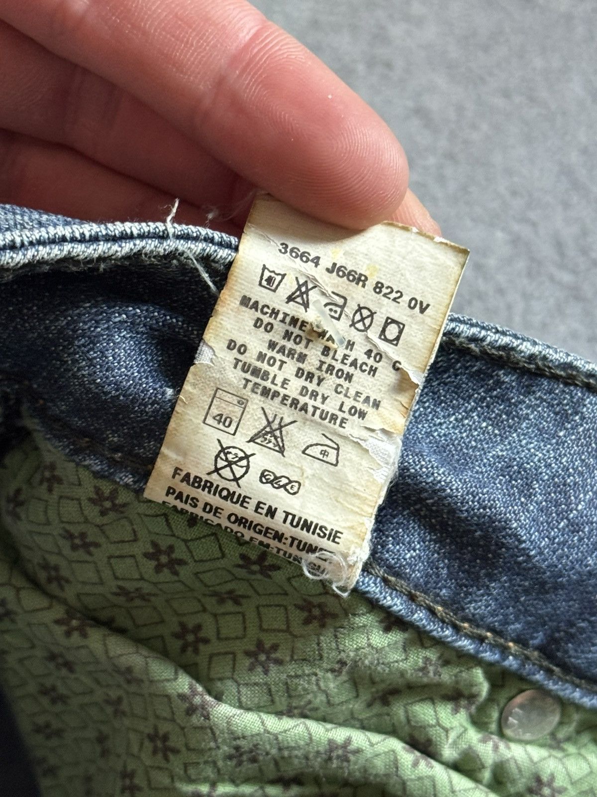 Miss Sixty Miss Sixty Eden 29size avantgarde jeans pants trousers y2k Size 29" - 14 Thumbnail