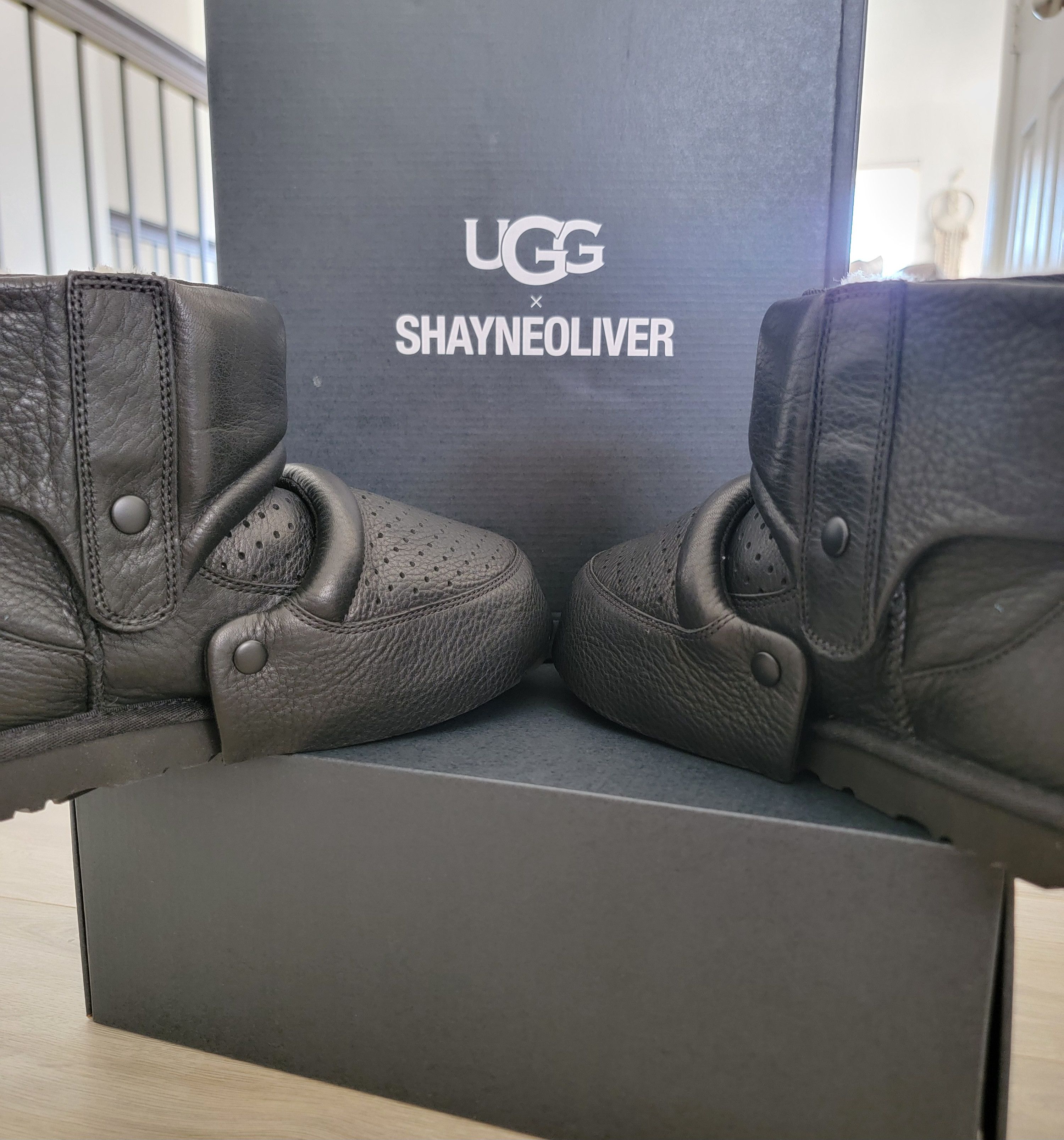 Hood By Air × Ugg UGG x Shayne Oliver Armourite Sabatons Armored Boots Size US 8 / EU 41 - 2 Thumbnail