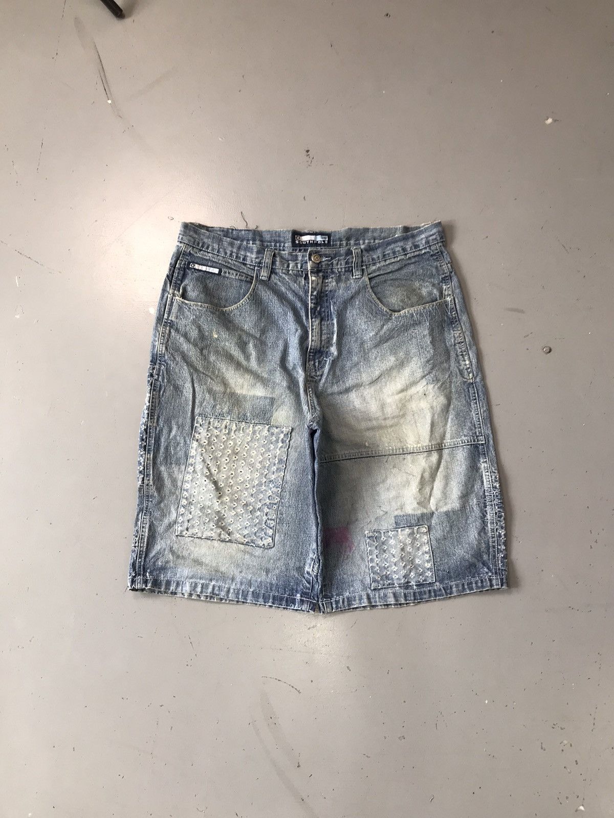 JNCO × Southpole × Vintage Crazy customized vintage Southpole jort Size US 39 - 4 Thumbnail