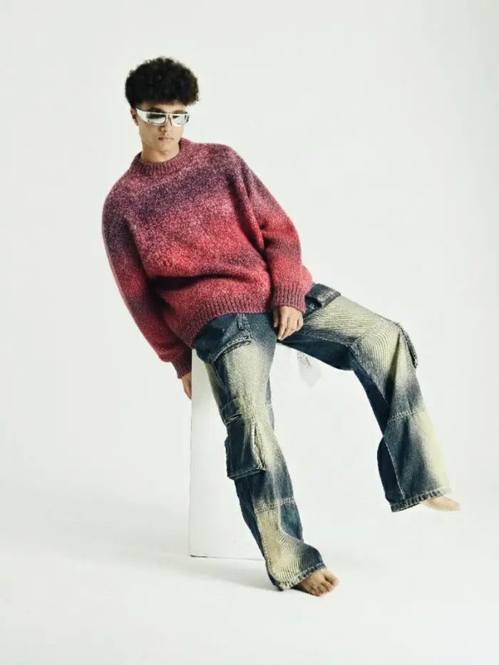 Other Horda Brand Maglione Rosato di Alta Qualità Made in Italy Size US S / EU 44-46 / 1 - 4 Thumbnail