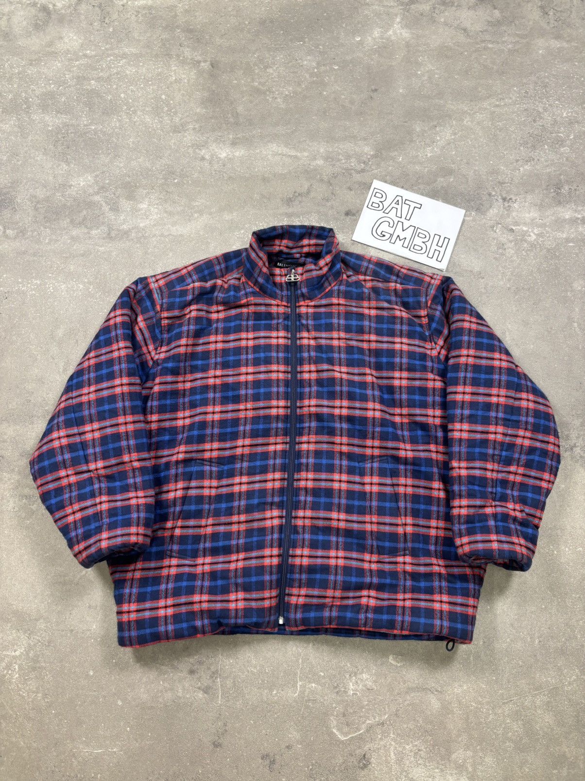 Balenciaga Balenciaga Oversized Cocoon Flannel Padded Jacket Size US M / EU 48-50 / 2 - 15 Thumbnail