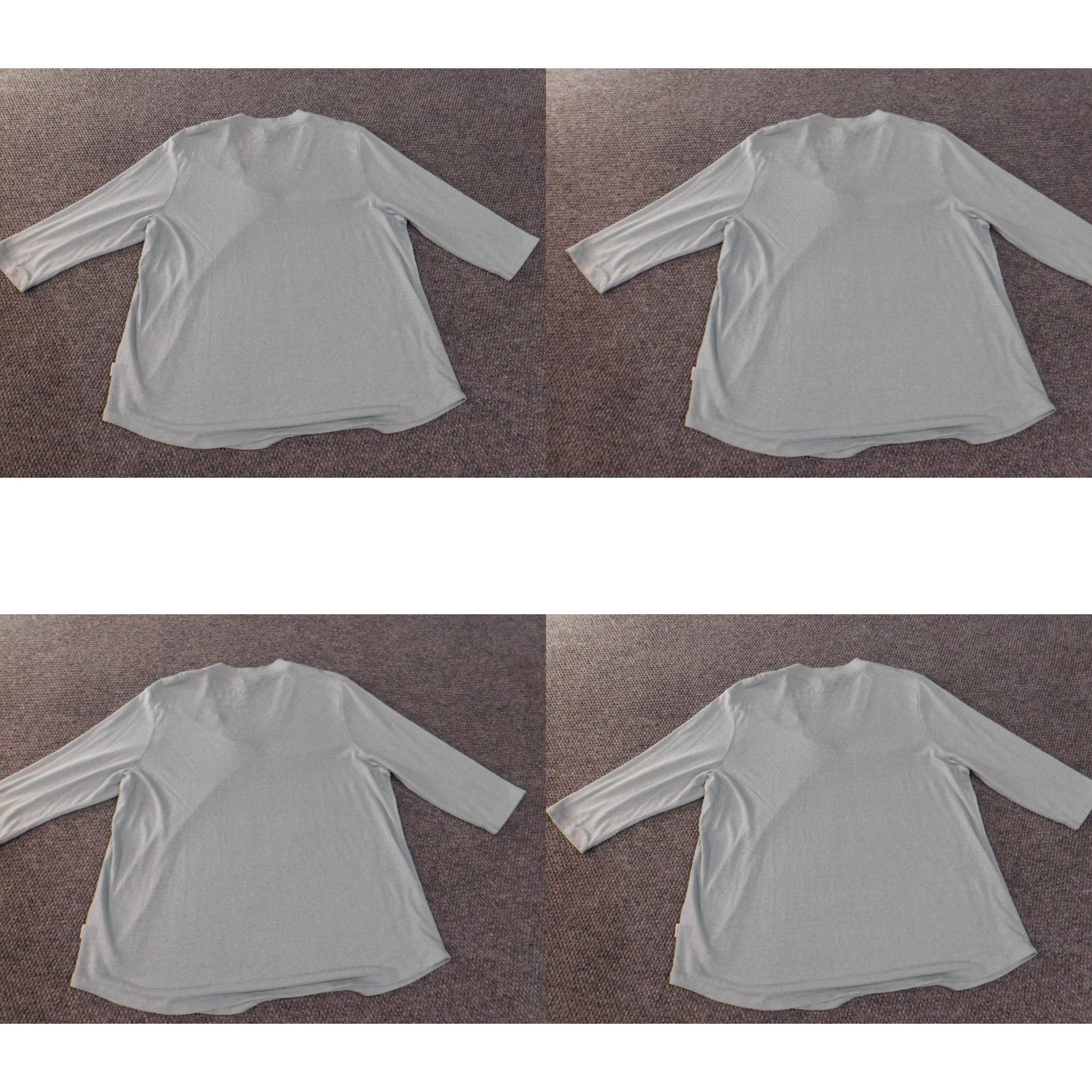 Orvis Orvis Blouse Shirt Women 2XL Blue Linen Knit V-Neck Pullover Casual Stretch Classic Regular Size XXL / US 16-18 / IT 52-54 - 8 Thumbnail