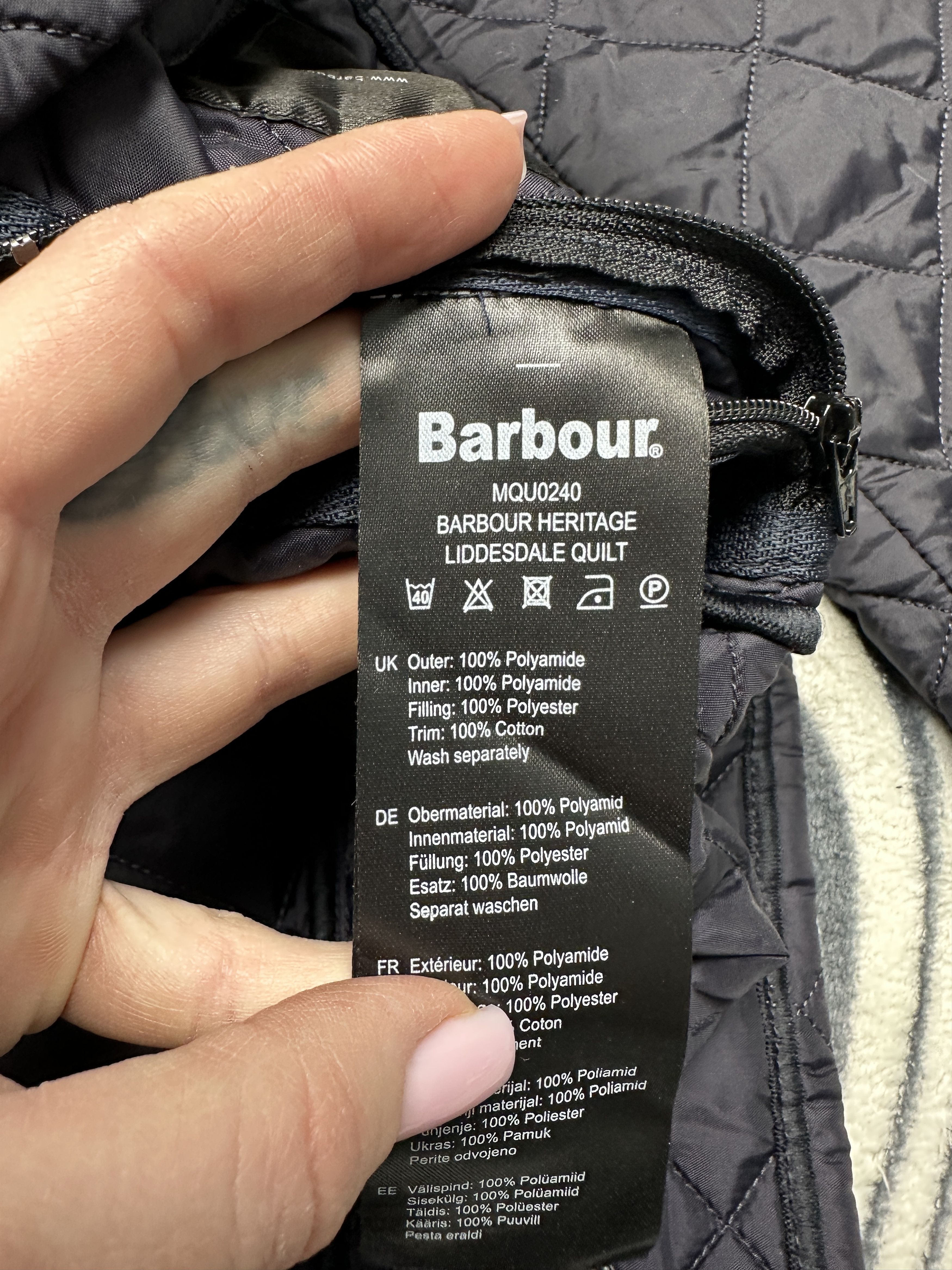 Barbour Barbour Mens Heritage Liddesdale Quilted Jacket Size US M / EU 48-50 / 2 - 5 Thumbnail