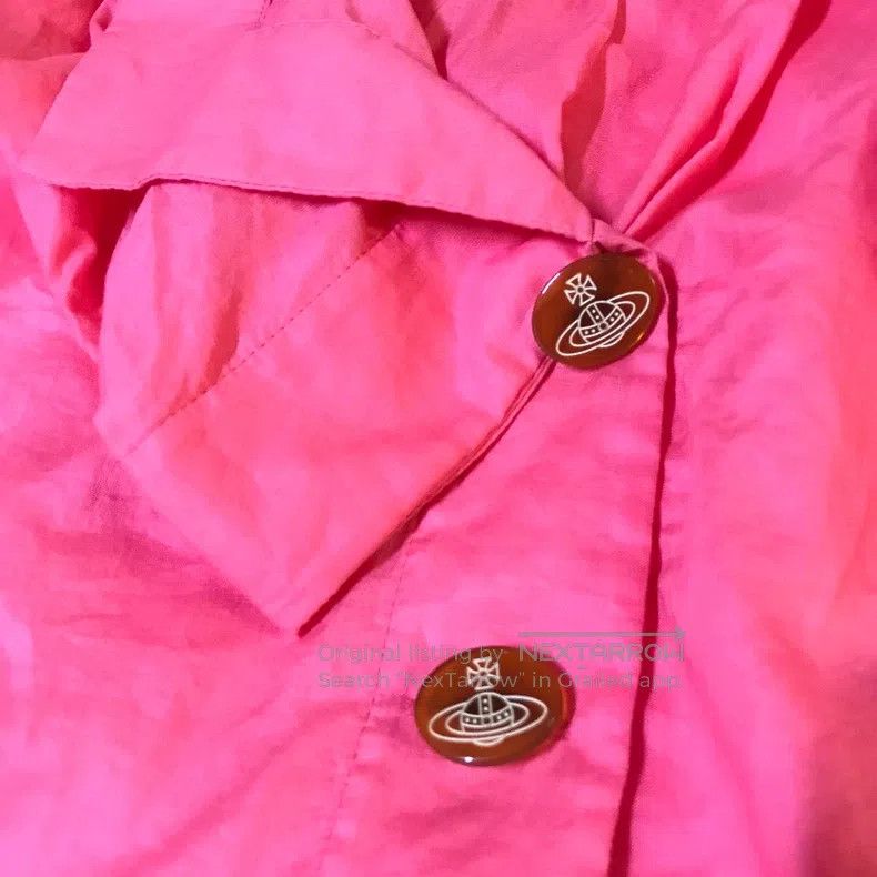 Vivienne Westwood Vivienne Westwood Treasure Series, Planet Button Red Top Size XS / US 0-2 / IT 36-38 - 2 Thumbnail