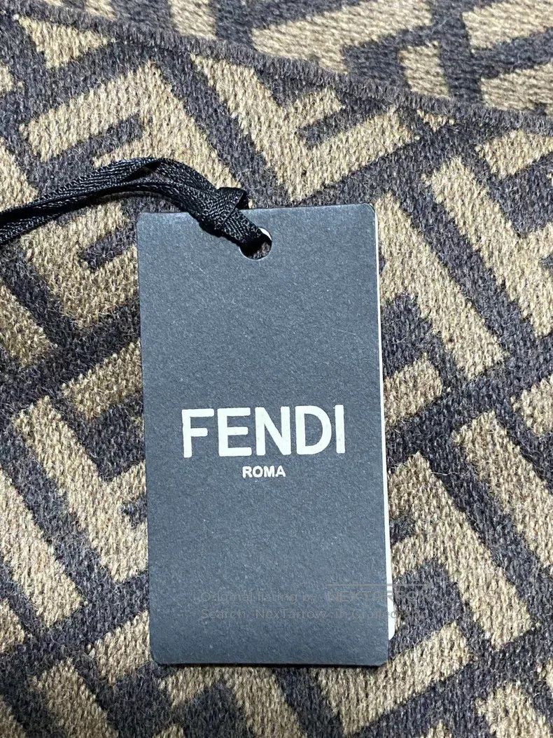 Fendi Fendi size 180*30 cm Printed cashmere scarf Size ONE SIZE - 6 Thumbnail
