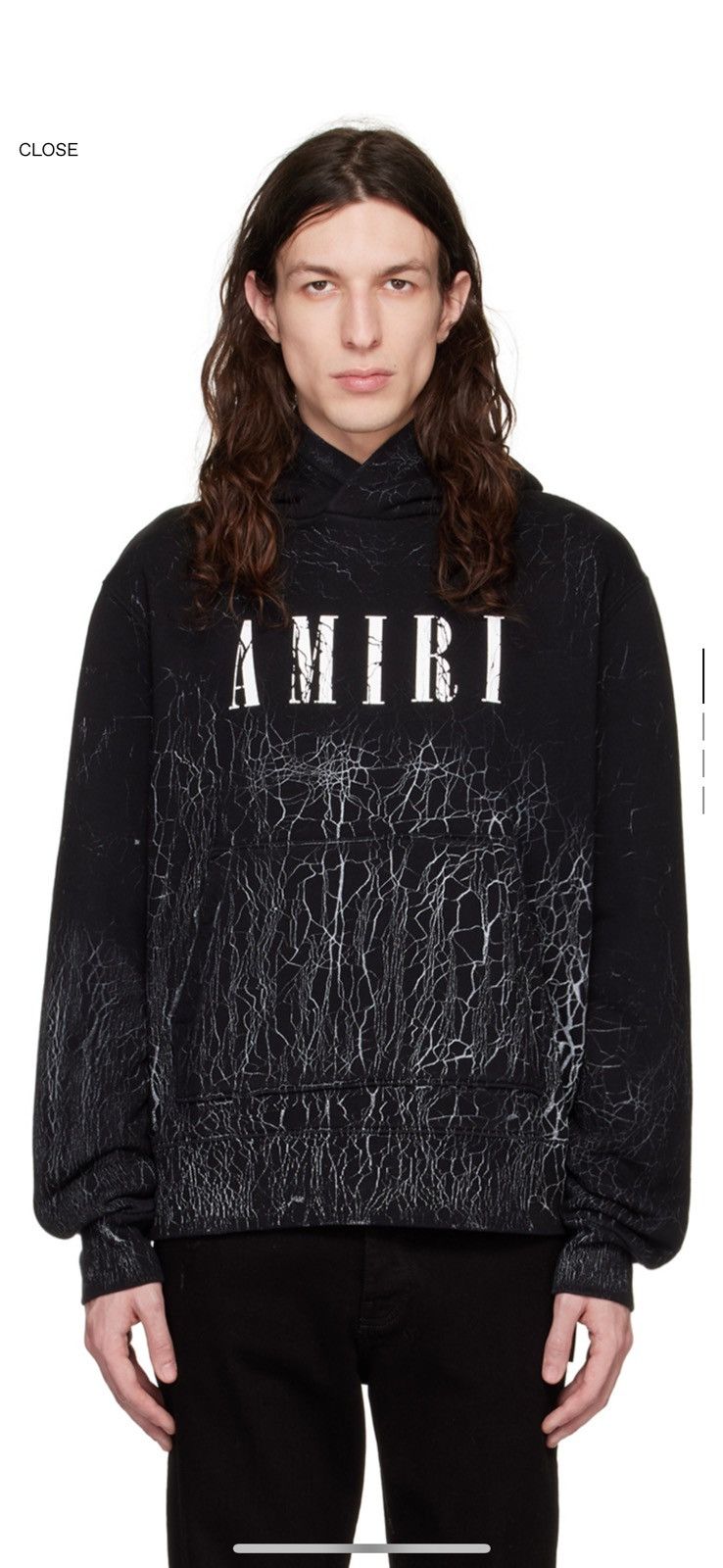 Amiri Amiri Cracked Dye Hoodie Size US L / EU 52-54 / 3 - 2 Thumbnail
