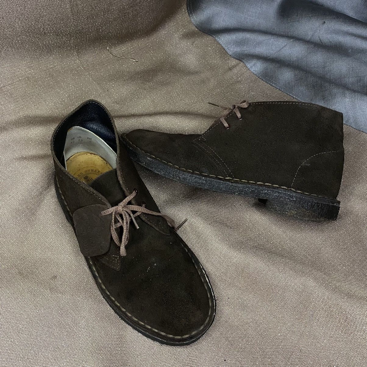 Clarks × Stussy Clarks chukka Choco brown Size US 7.5 / EU 40-41 - 2 Thumbnail