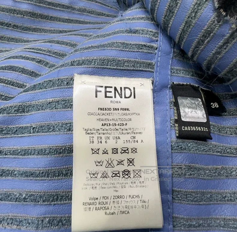 Fendi Fendi Fox fur fur coat Size XXS / US 00 / IT 34 - 4 Thumbnail