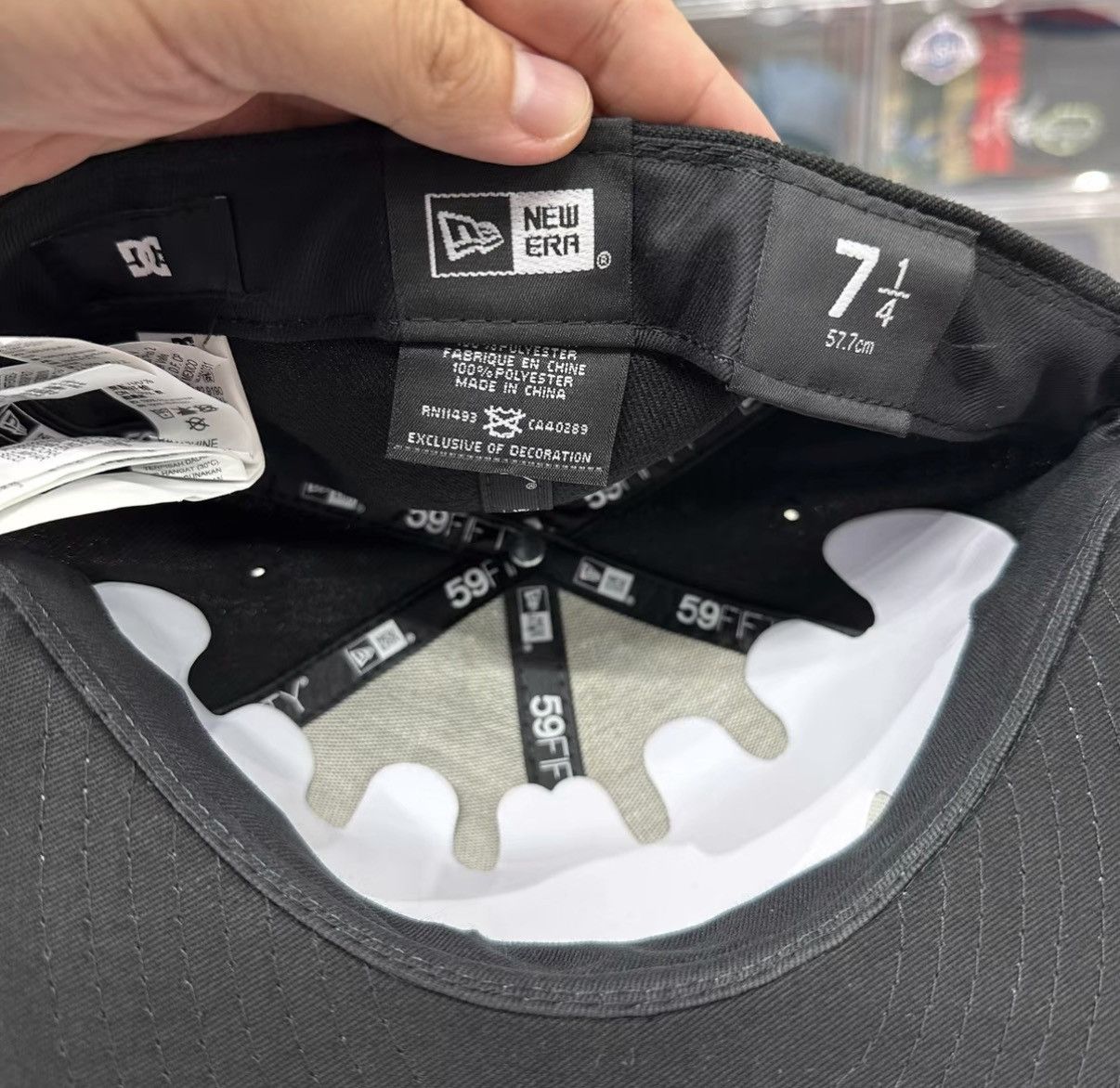 New Era New Era × DC Shoes (DCSHOECOUSA) Flat Brim Baseball Cap J32 Size ONE SIZE - 5 Thumbnail