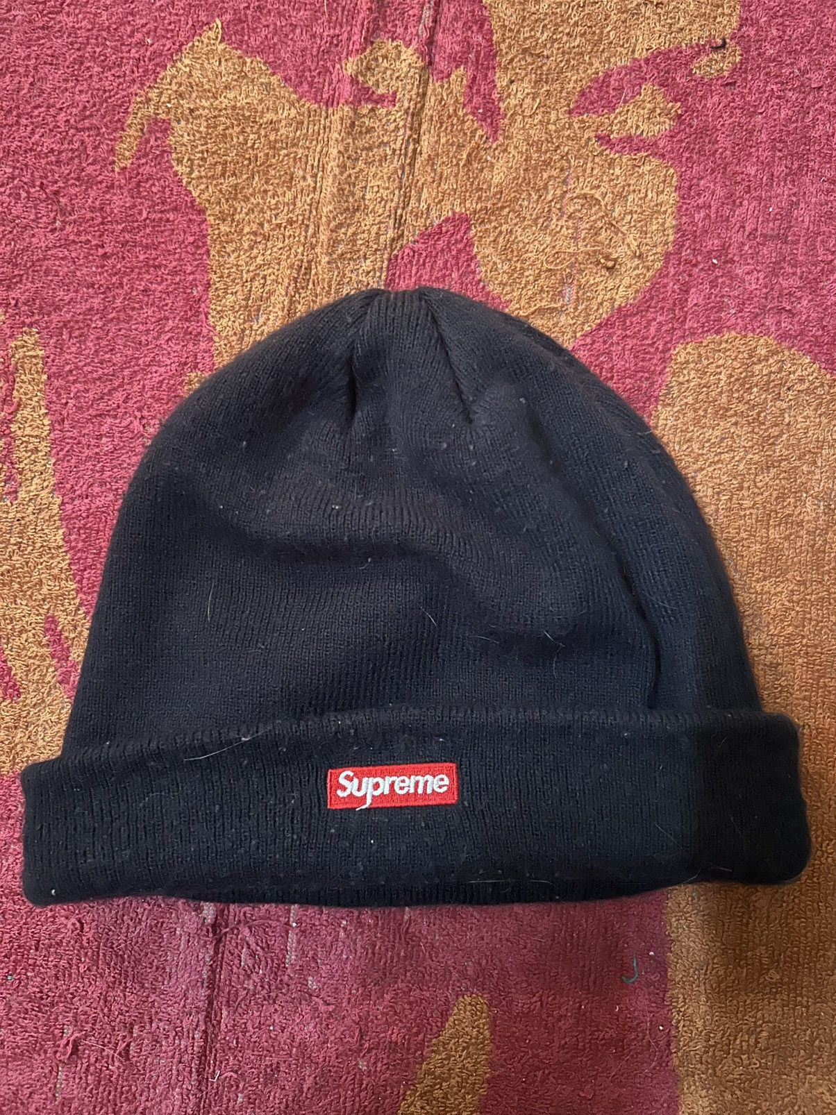 Supreme Supreme FW18 New Era Script Beanie Size ONE SIZE - 2 Thumbnail