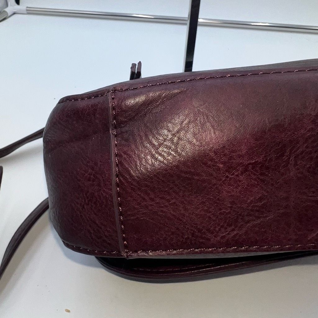 Other Madison West Faux Wine Leather Woven Flap Crossbody Bag Size ONE SIZE - 9 Thumbnail