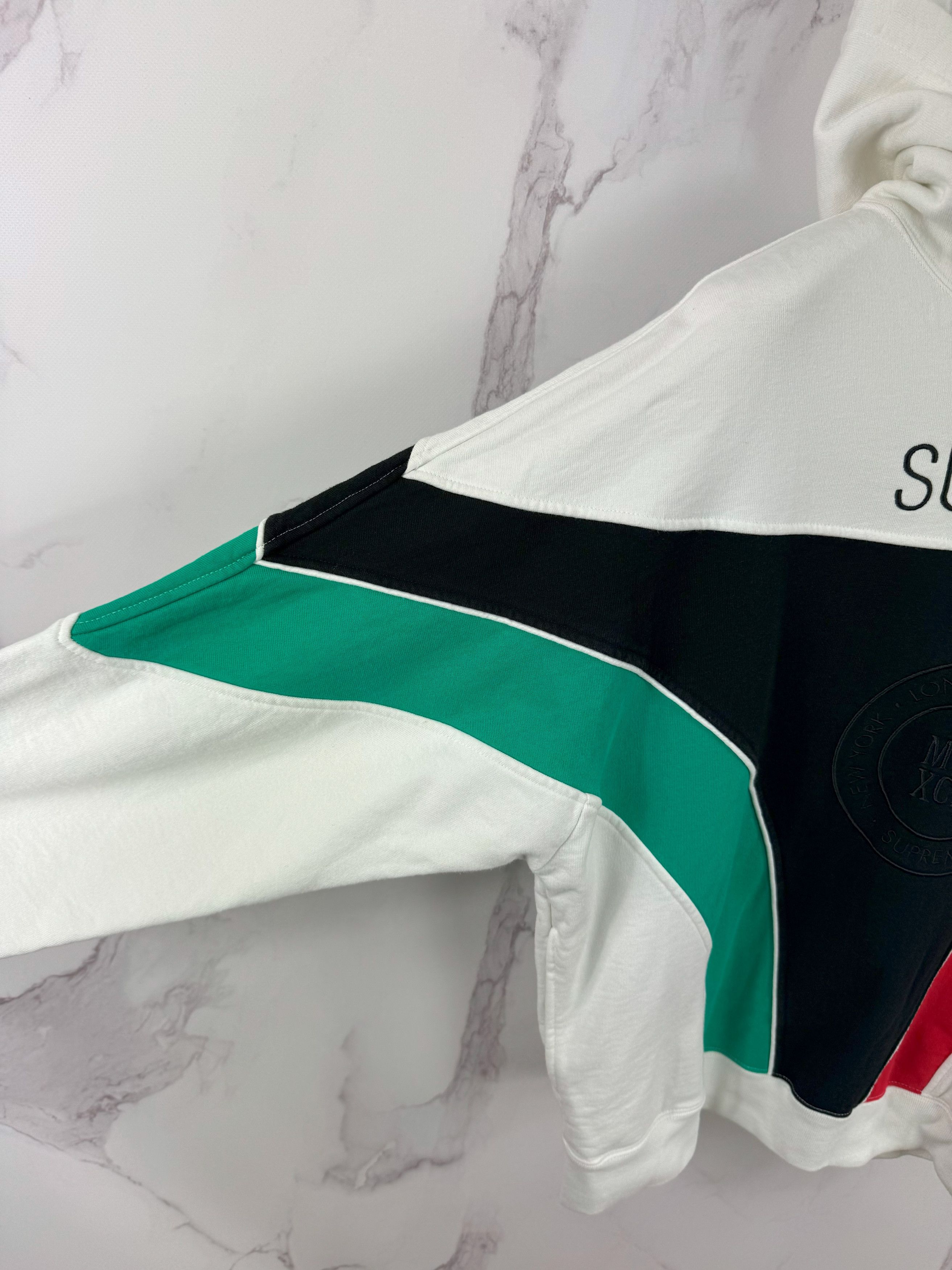 Supreme Supreme Milan Hooded Sweatshirt SS 2020 White Size M Size US M / EU 48-50 / 2 - 11 Thumbnail