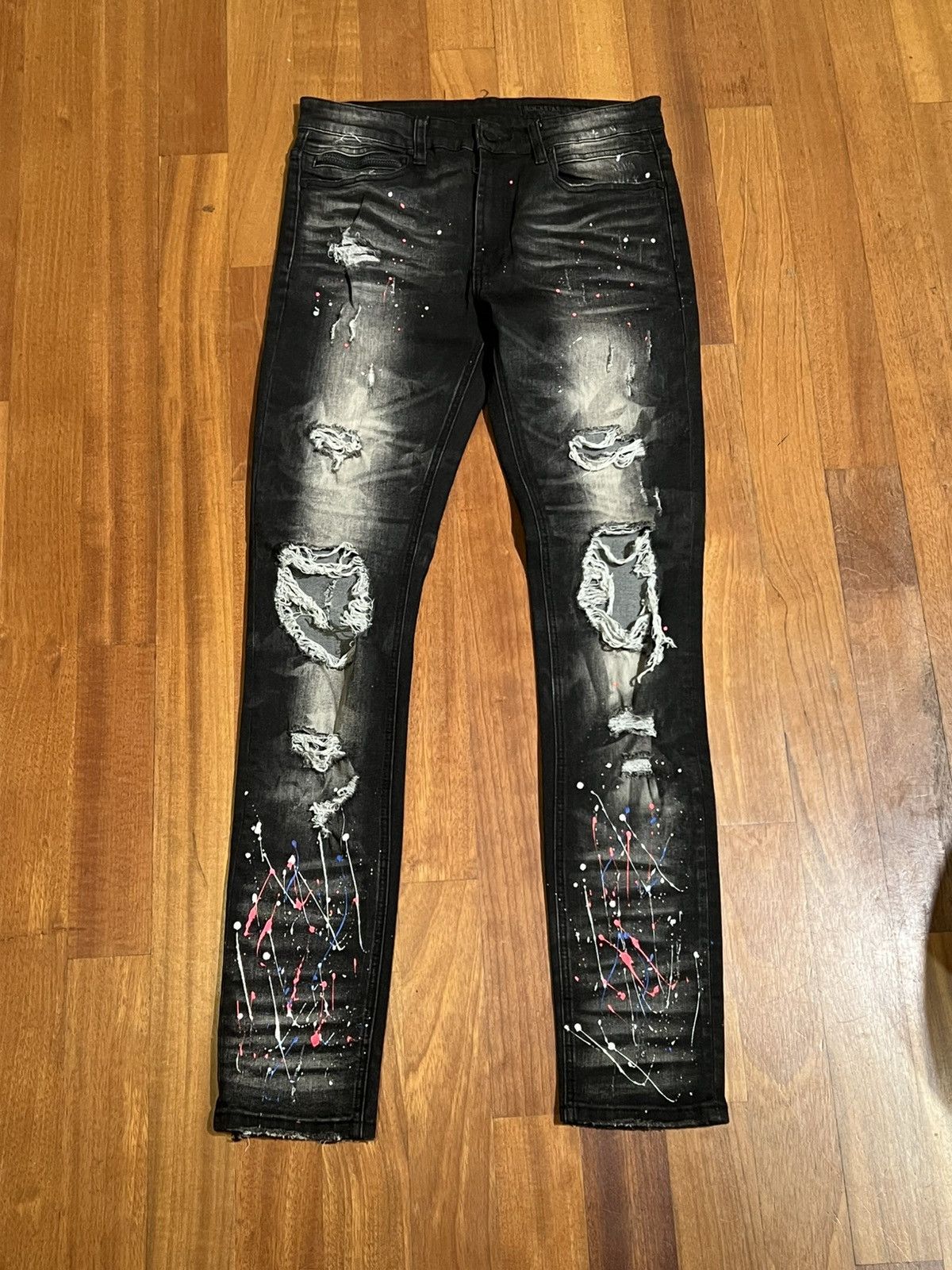 Other Black Jeans Size US 32 / EU 48 - 2 Thumbnail
